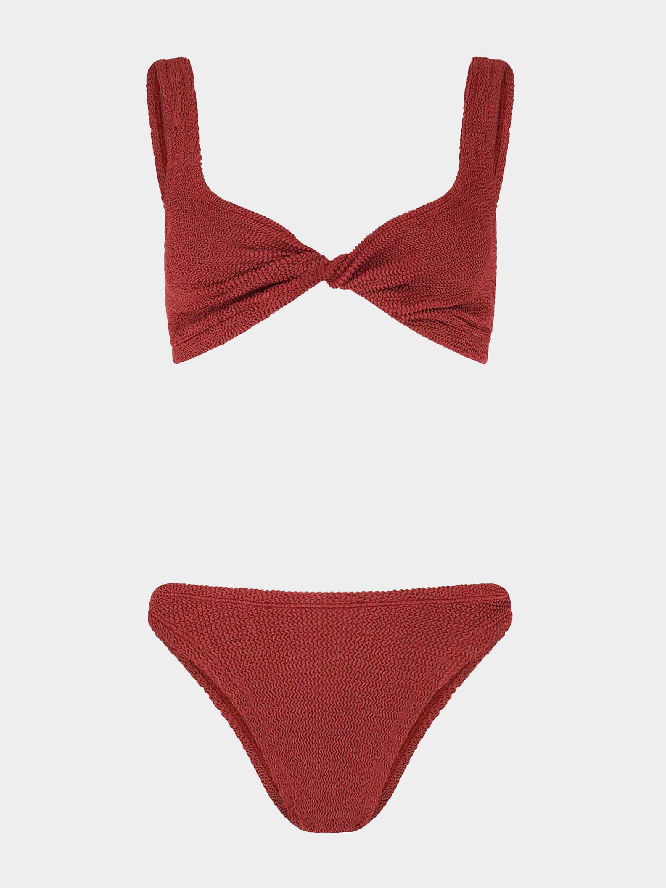 Coverage Juno Bikini - Metallic Rosewood