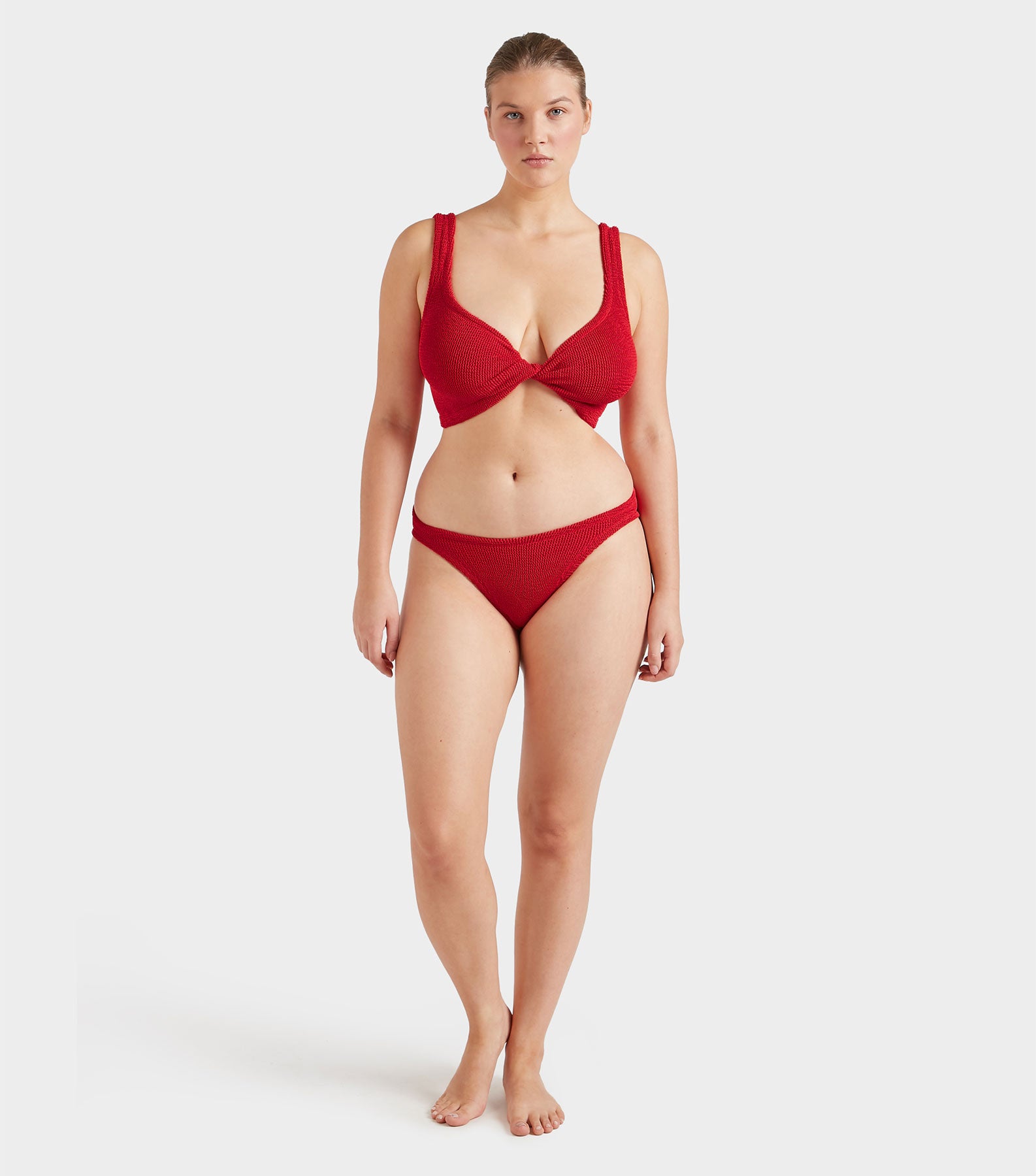 Coverage Juno Bikini - Red