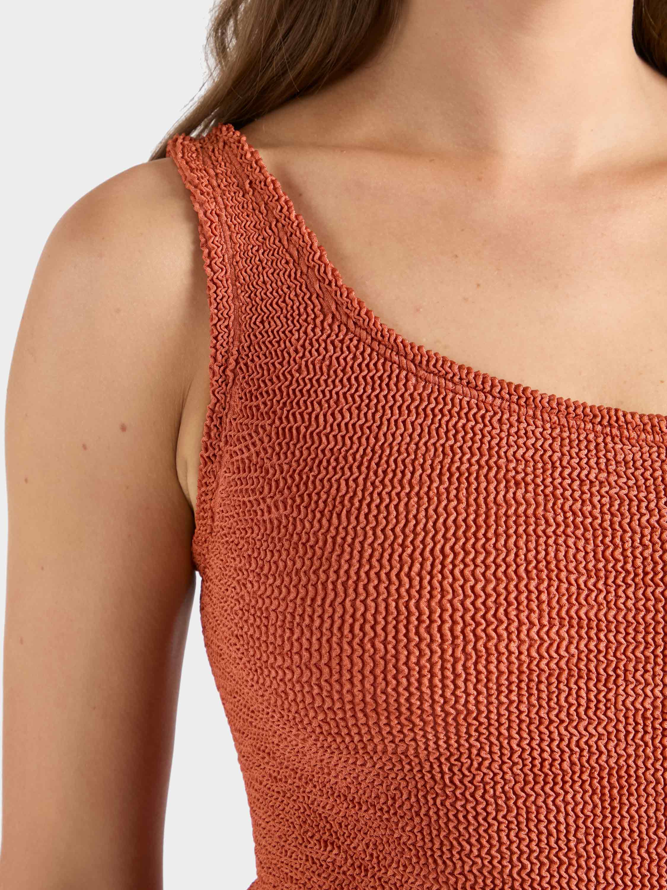 Coverage Nancy Swim - Metallic Terracotta