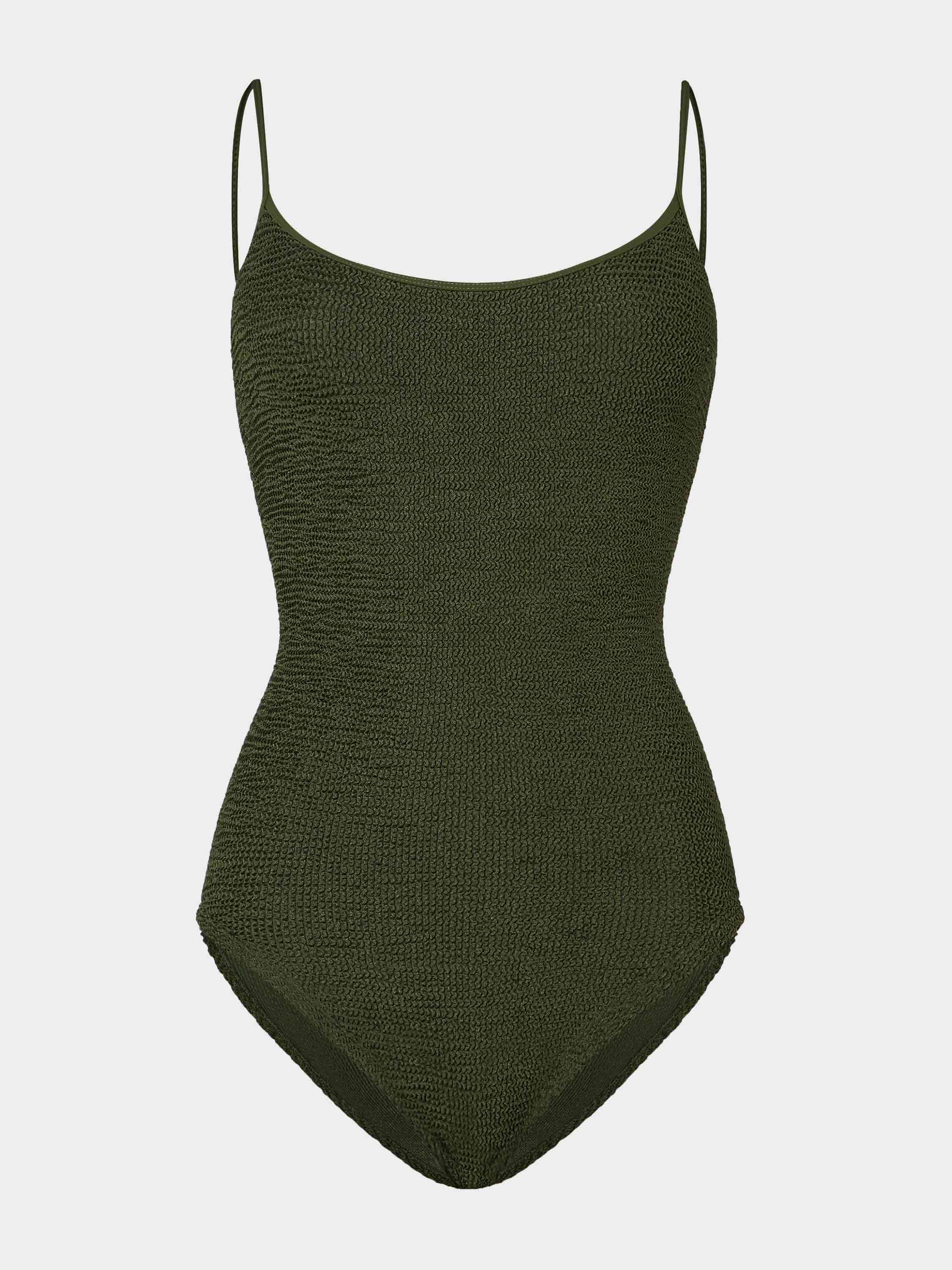 Coverage Pamela Swim Metallic Khaki
