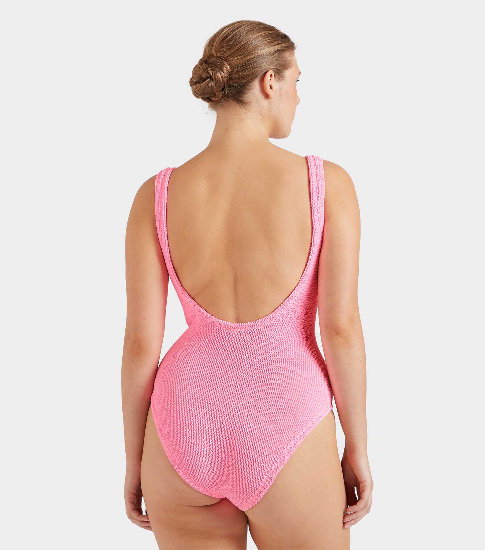 Coverage Square Neck Swim - Bubblegum