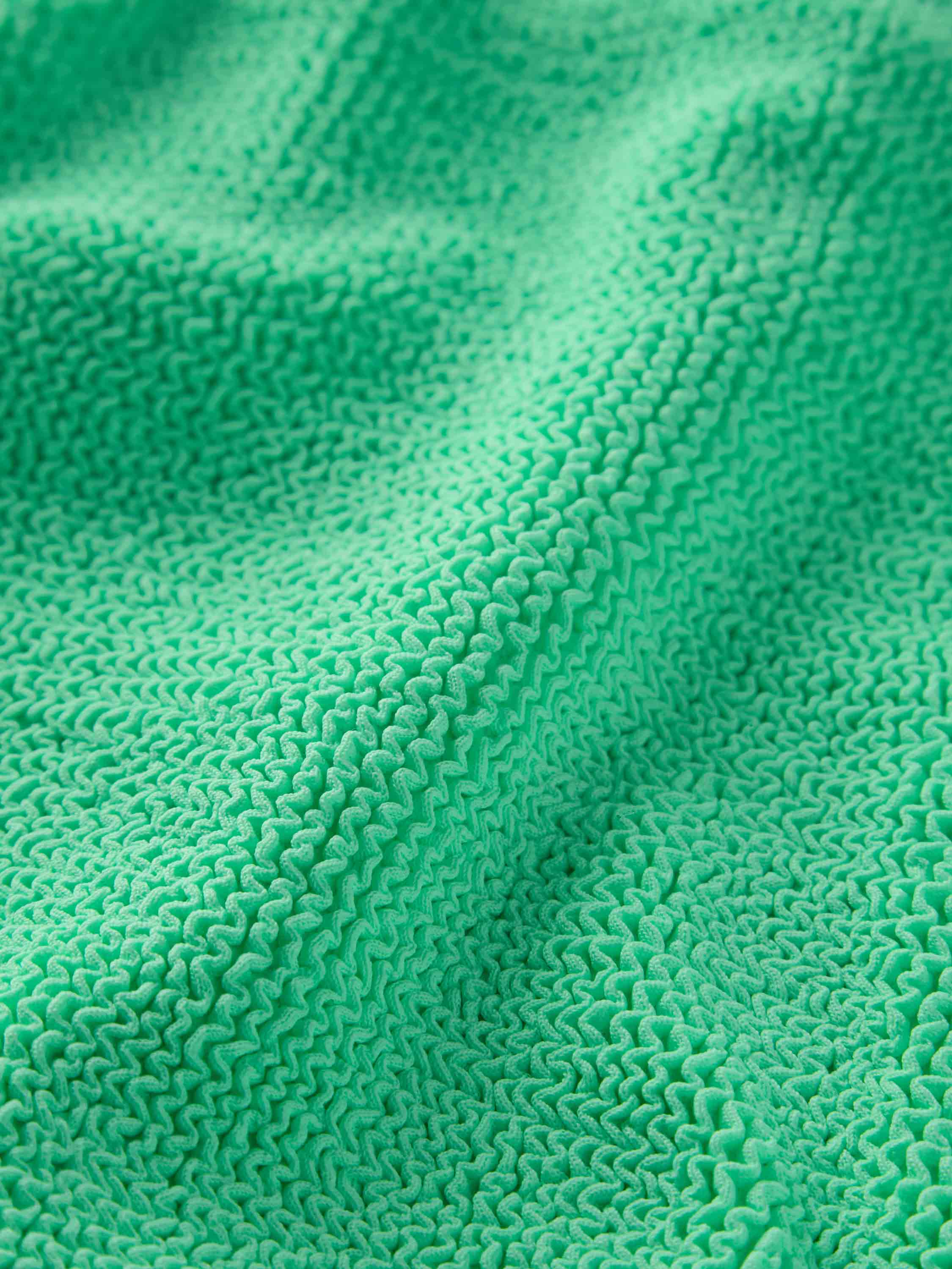 Coverage Square Neck Swim - Lime