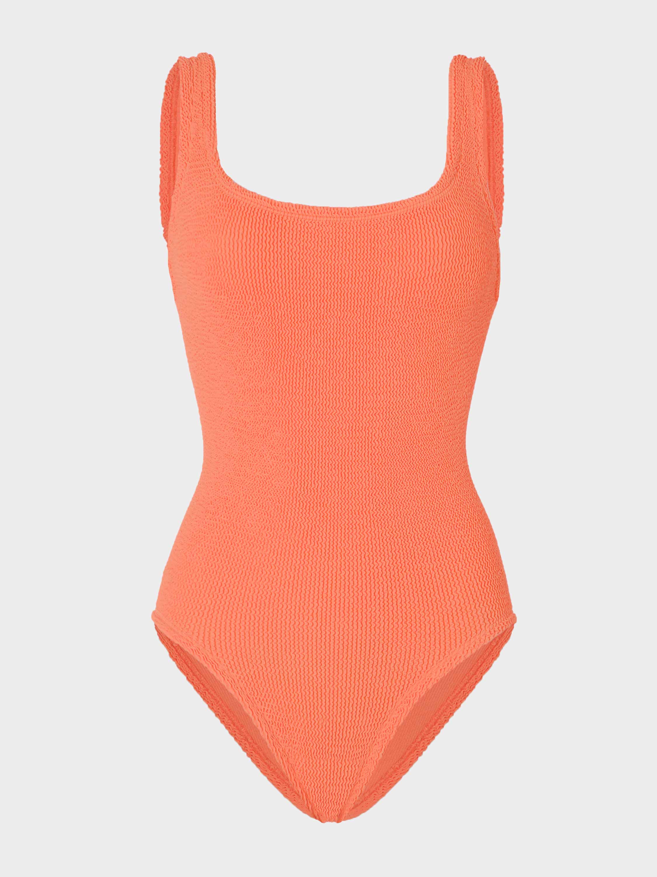 Coverage Square Neck Swim Orange