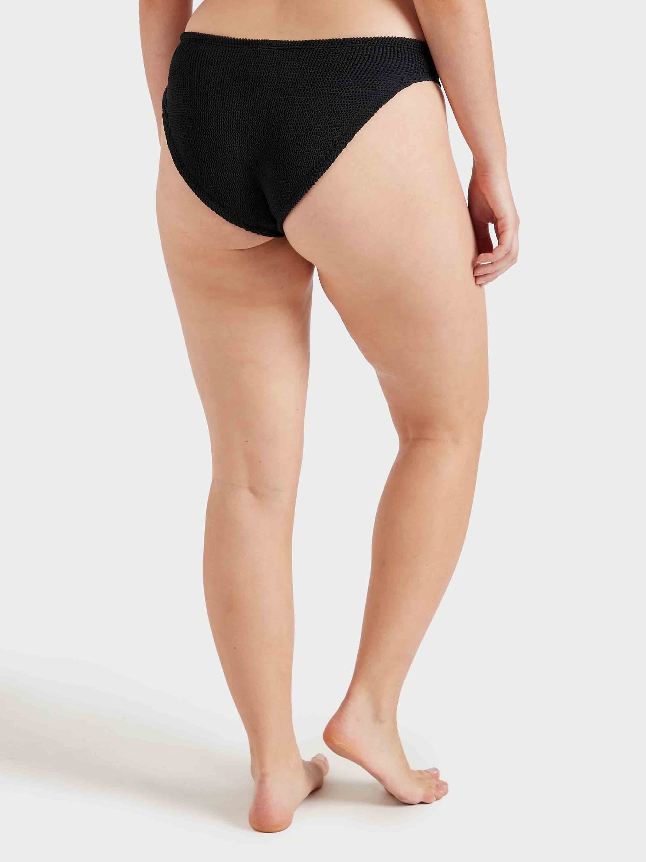 Coverage Bikini Bottom - Black