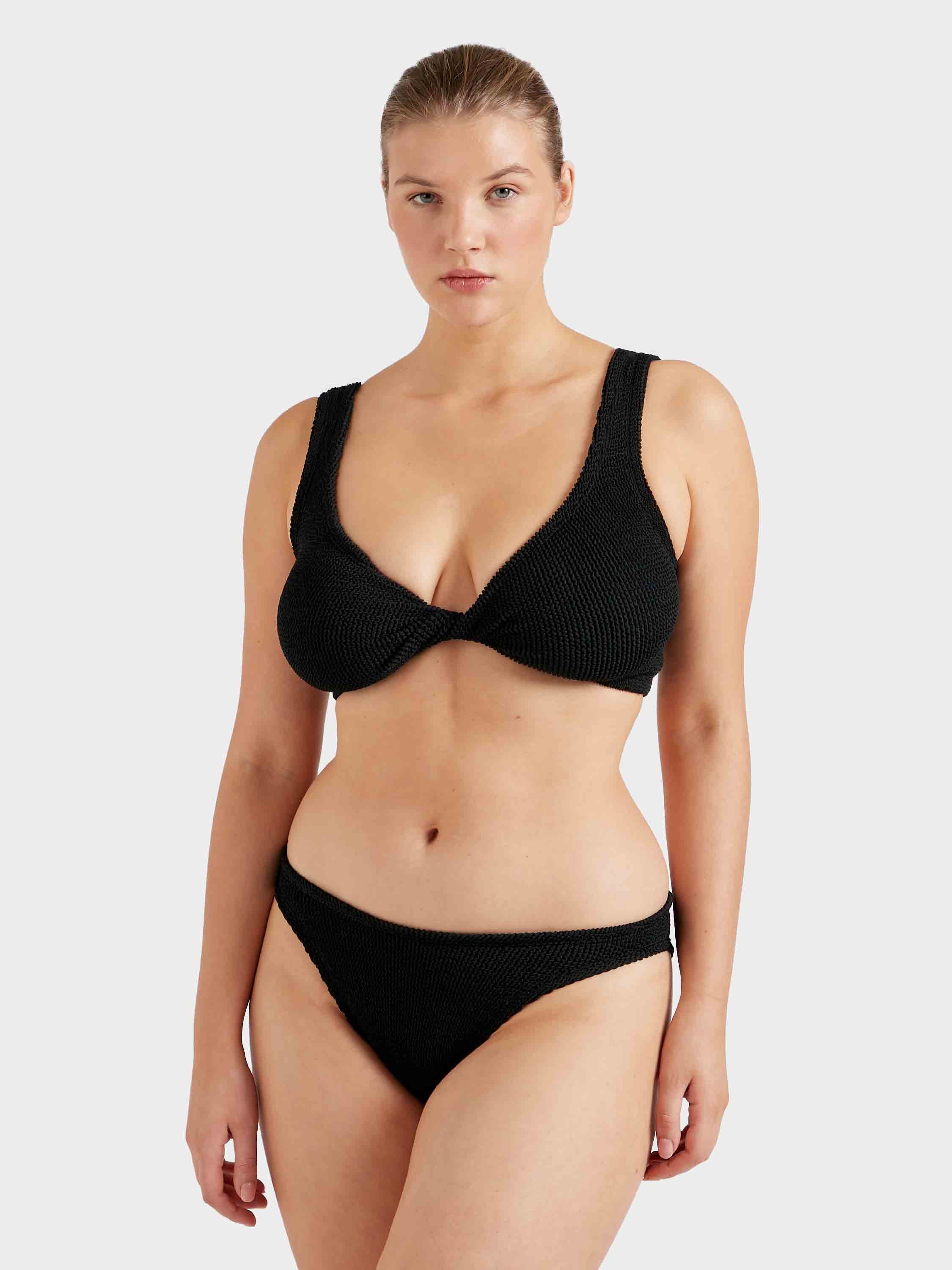 Coverage Juno Bikini - Black