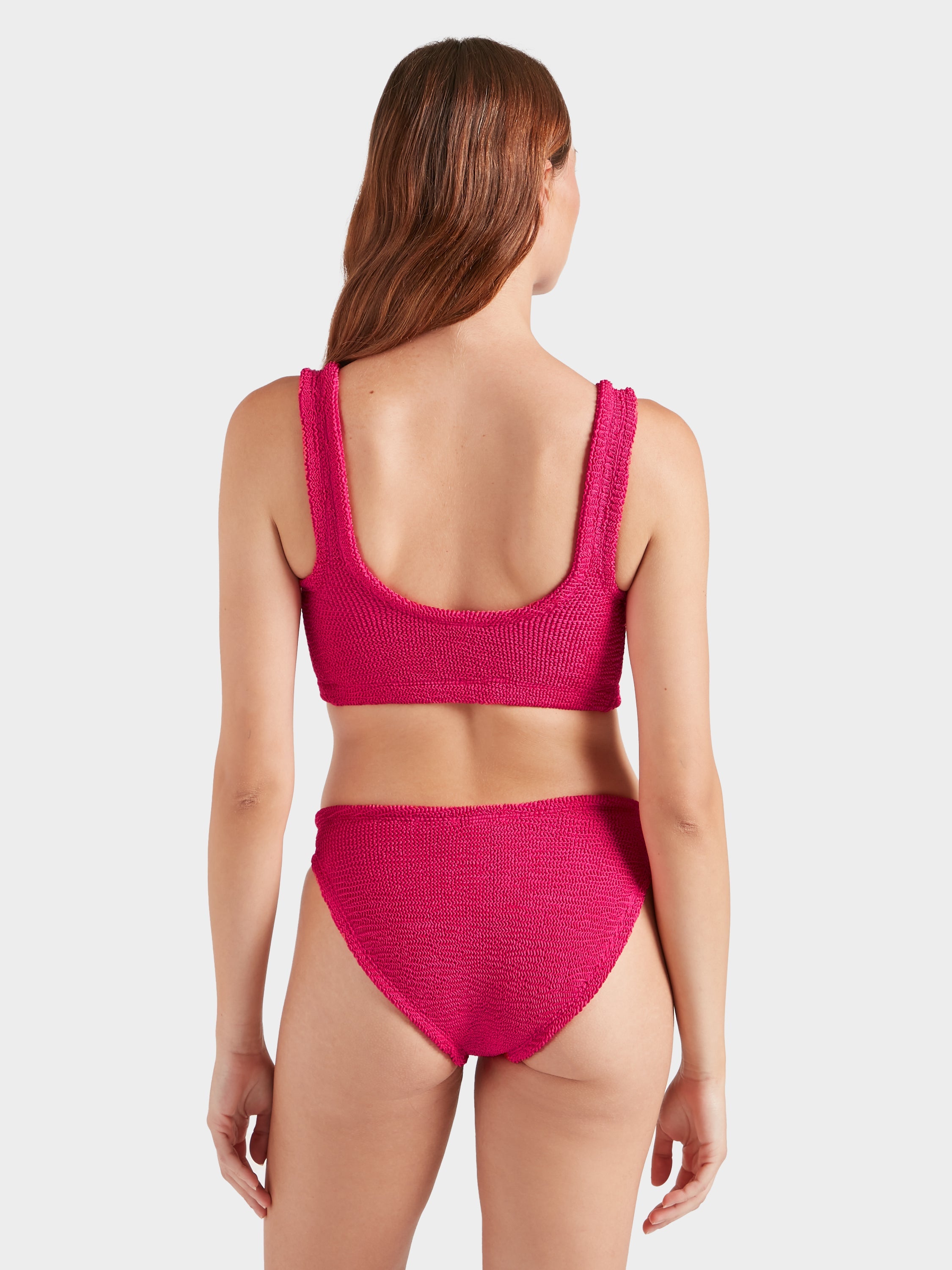 Coverage Juno Bikini - Metallic Raspberry