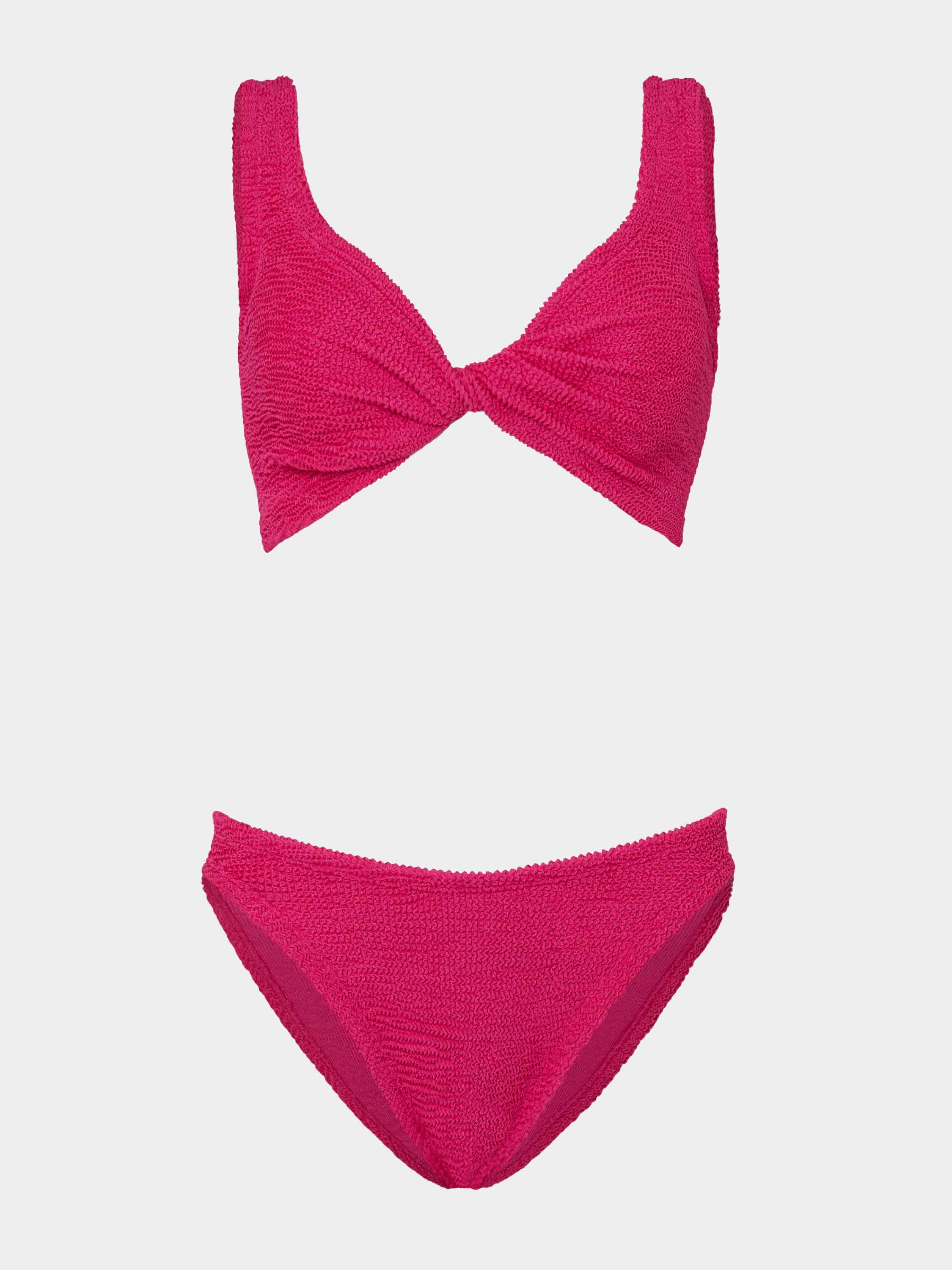 Coverage Juno Bikini - Metallic Raspberry