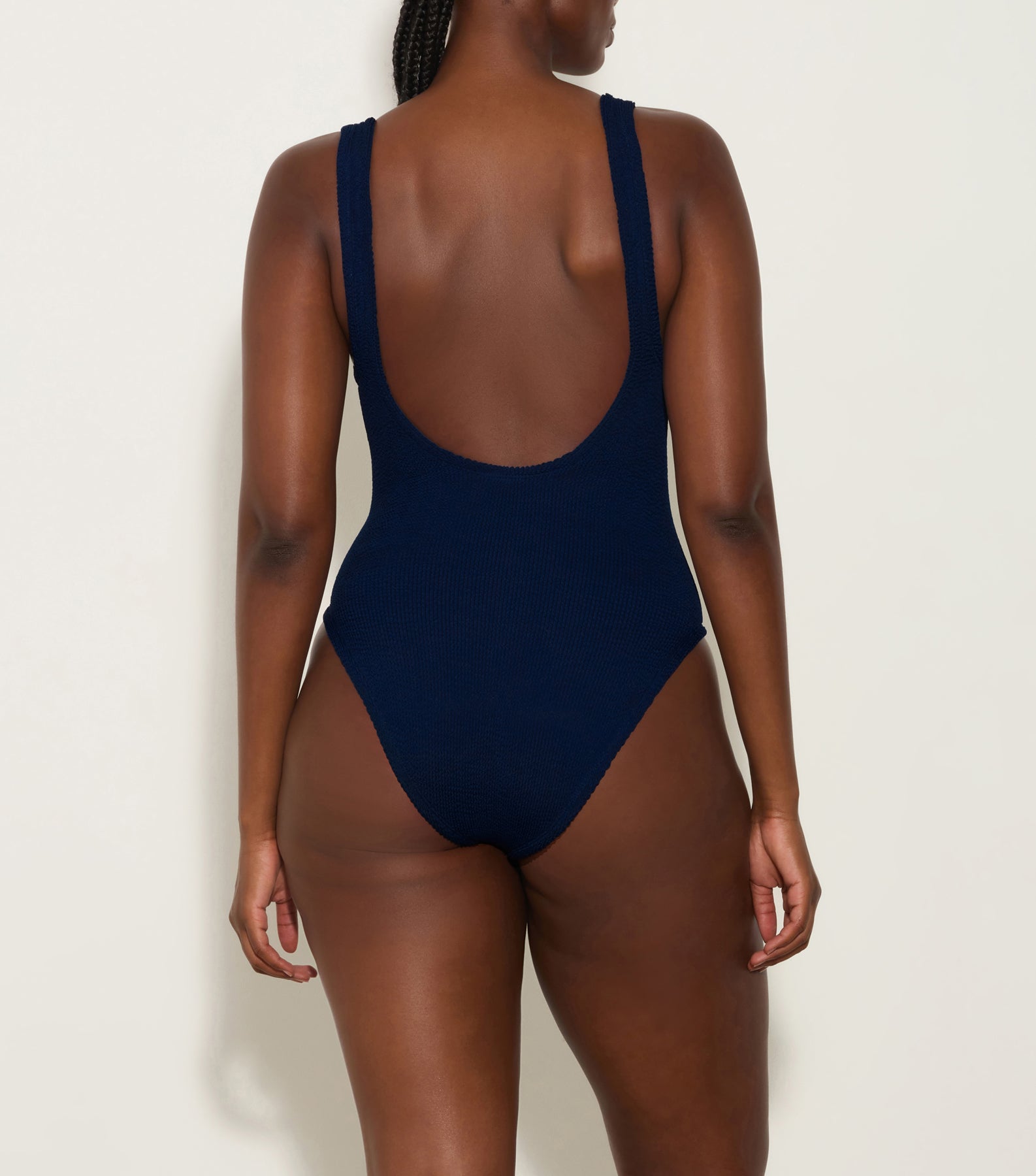 Domino Swim With Tonal Hoops - Navy