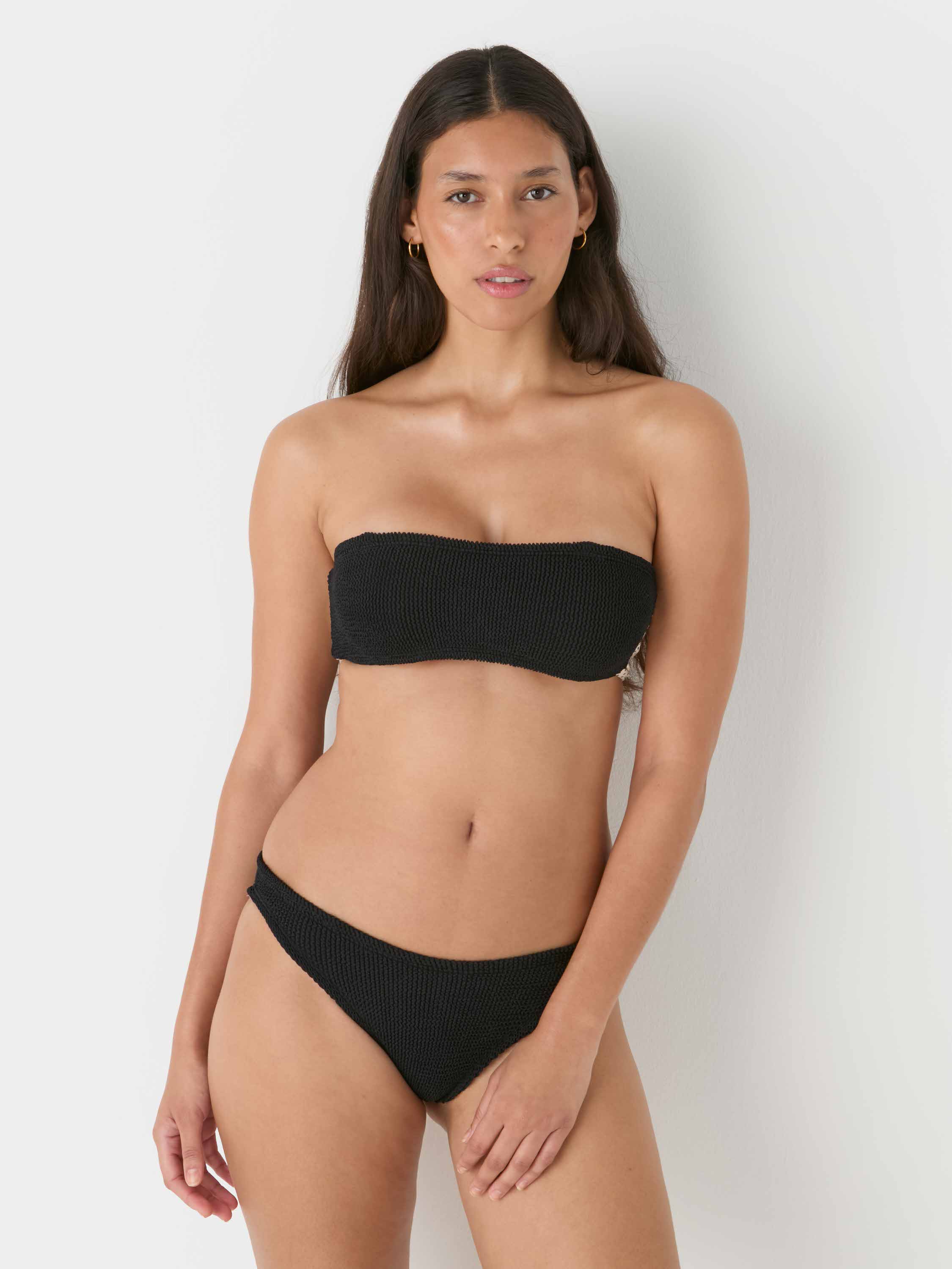 Delphine Polka Dot Bikini - Black/Vanilla polka-dot