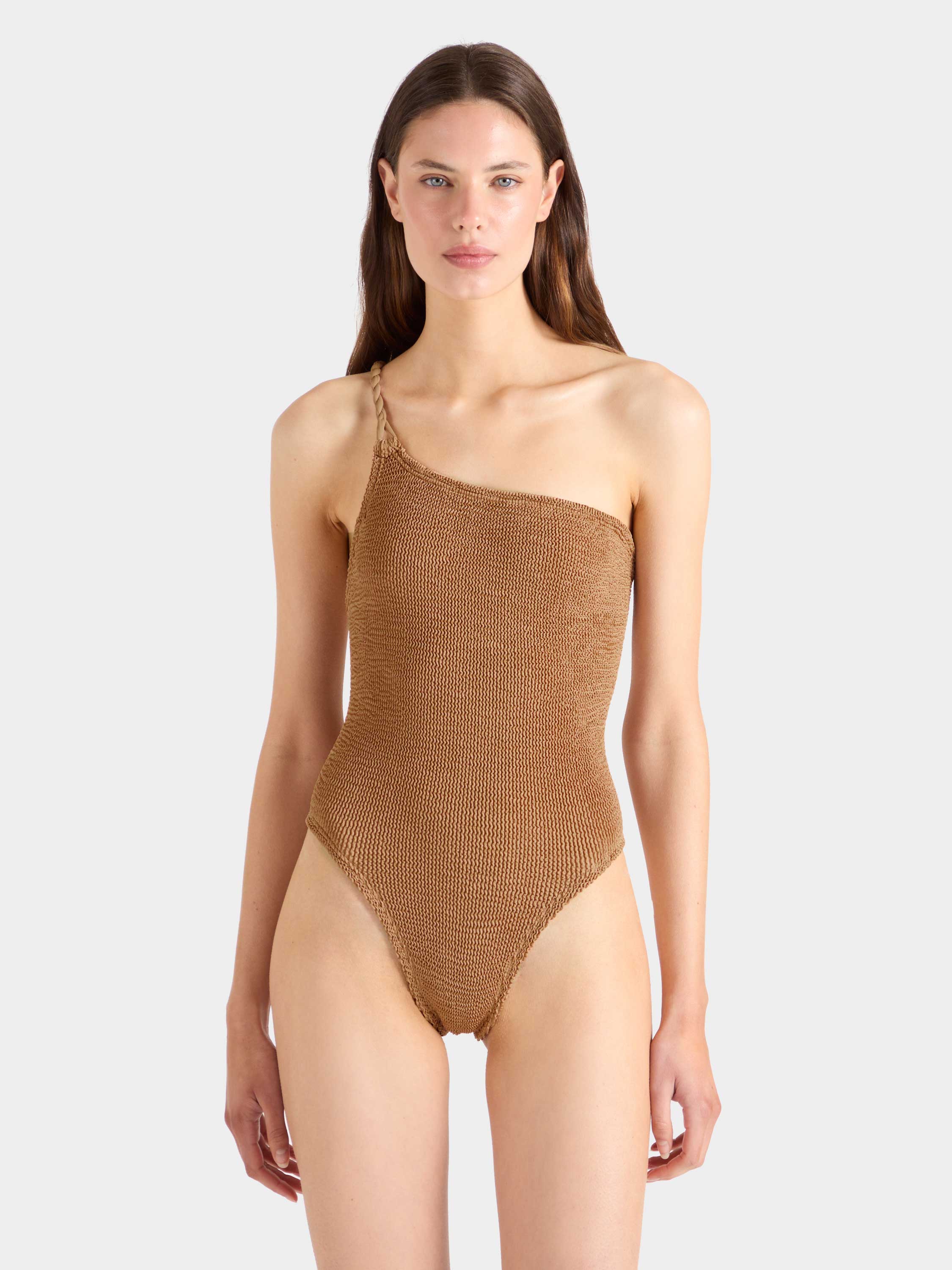 Dionne Swim - Metallic Cocoa