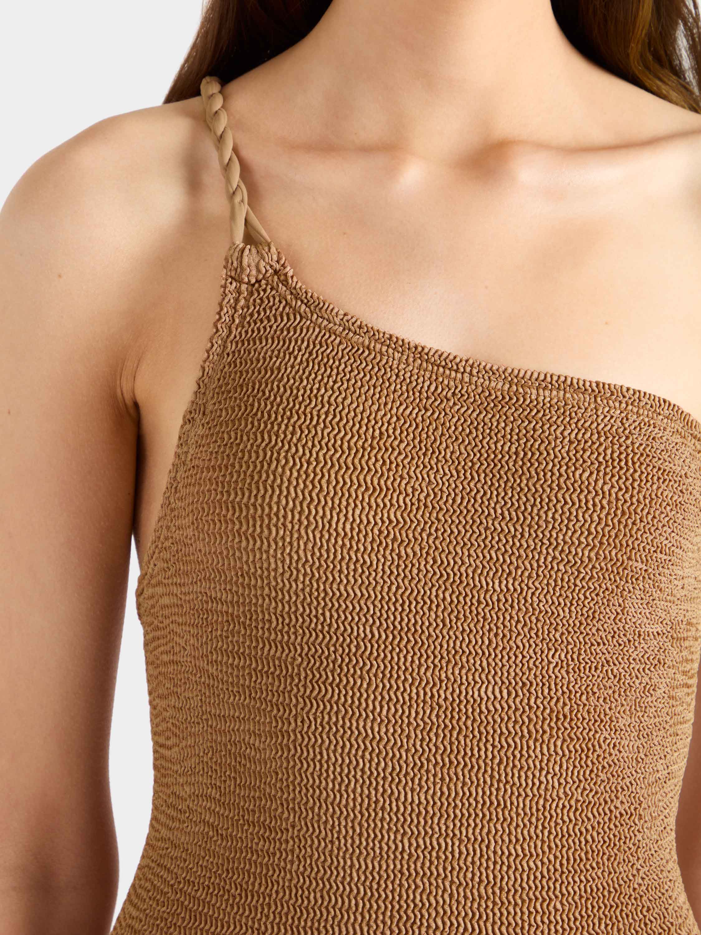 Dionne Swim - Metallic Cocoa