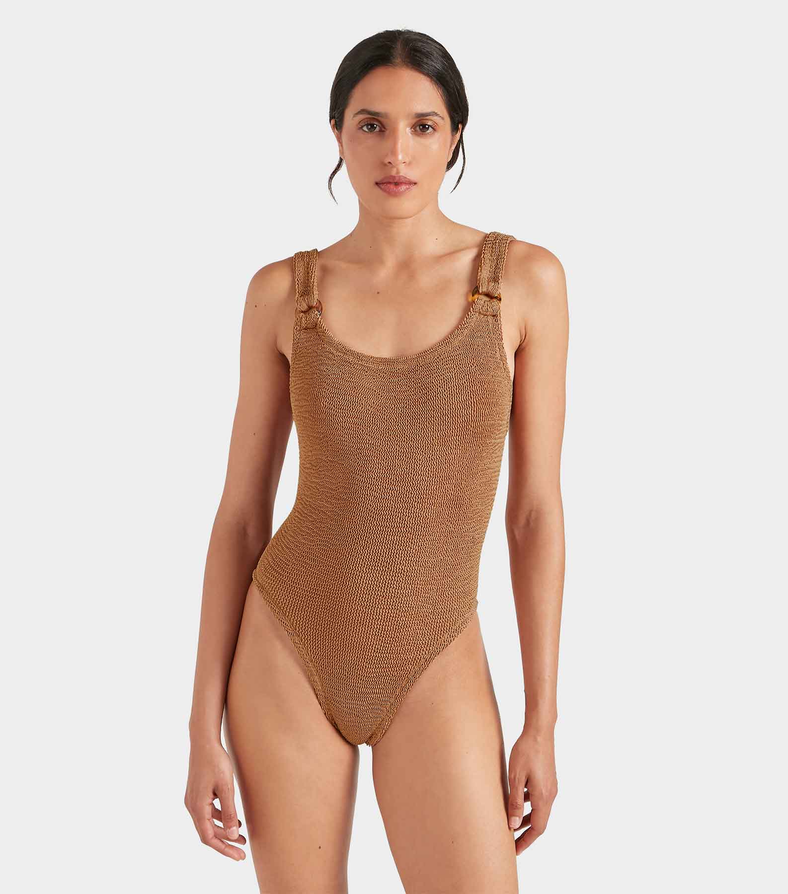 Domino Swim - Metallic Cocoa