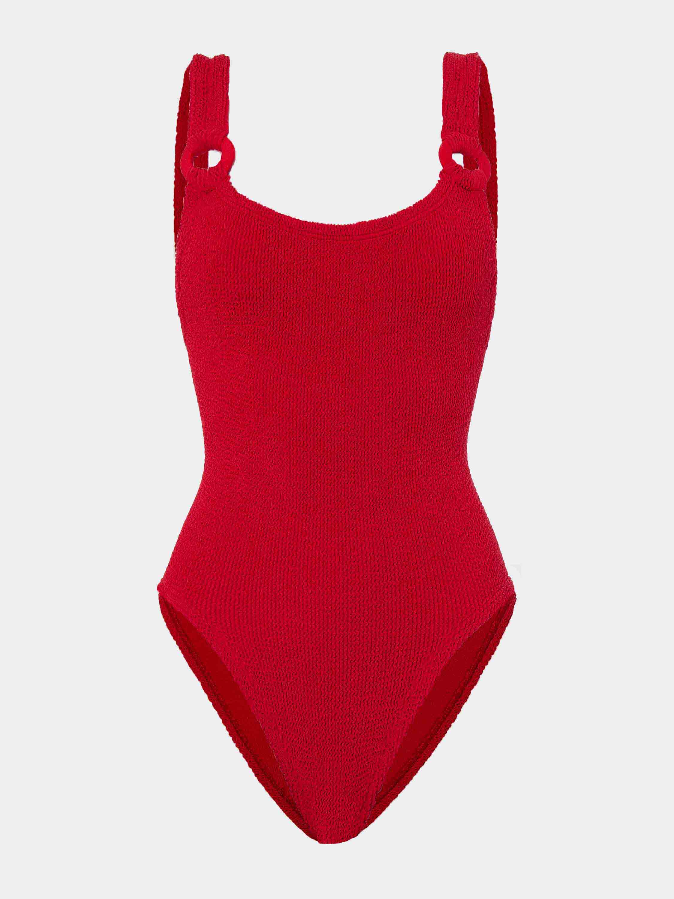 Domino Swim With Tonal Hoops - Red