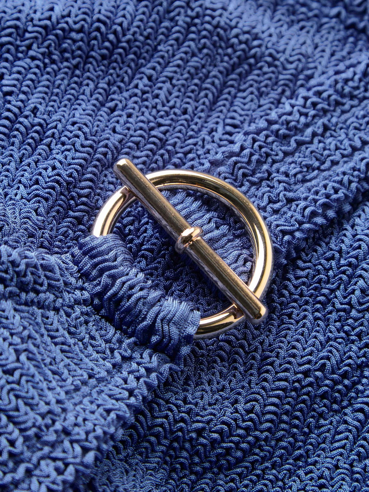 Domino T Bar Swim - Metallic Denim