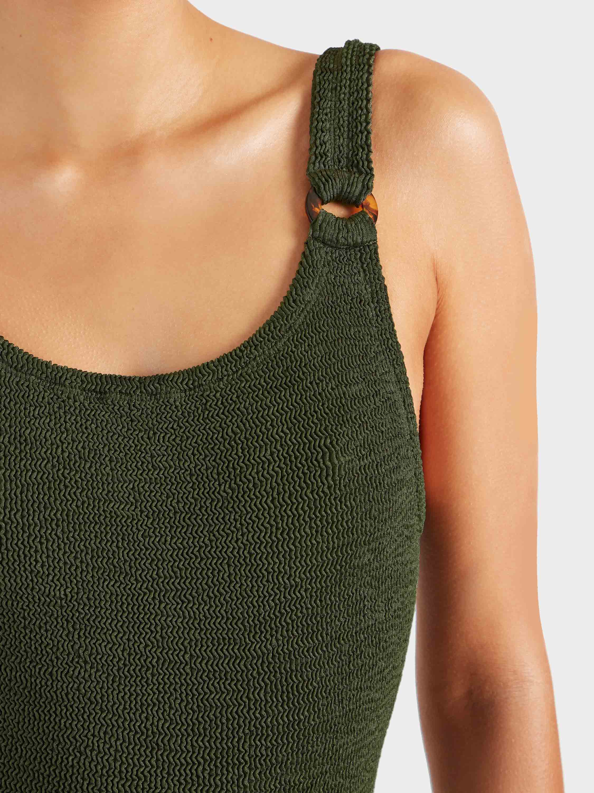 Domino Swim - Metallic Khaki