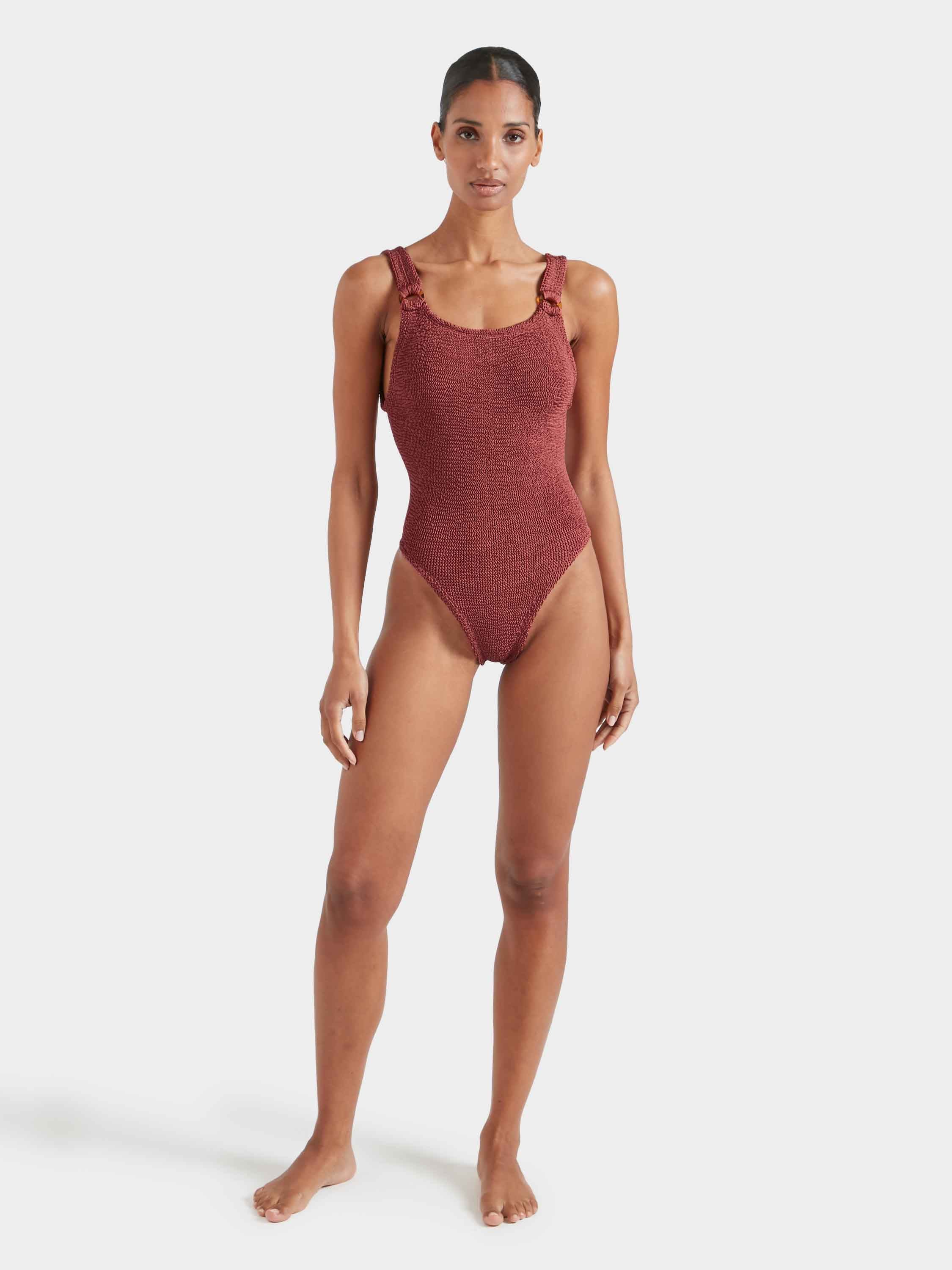 Domino Swim - Metallic Rosewood