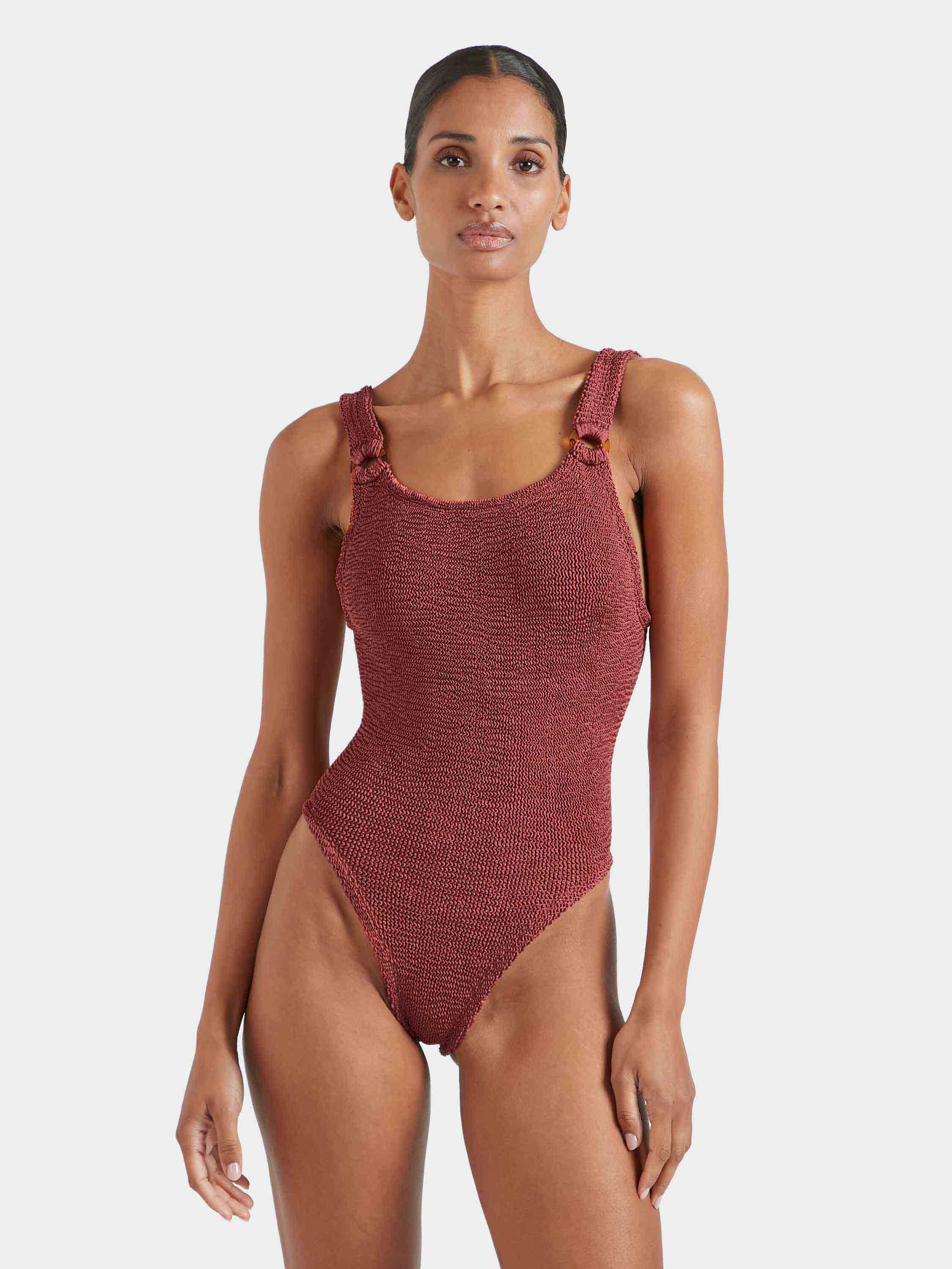 Domino Swim - Metallic Rosewood