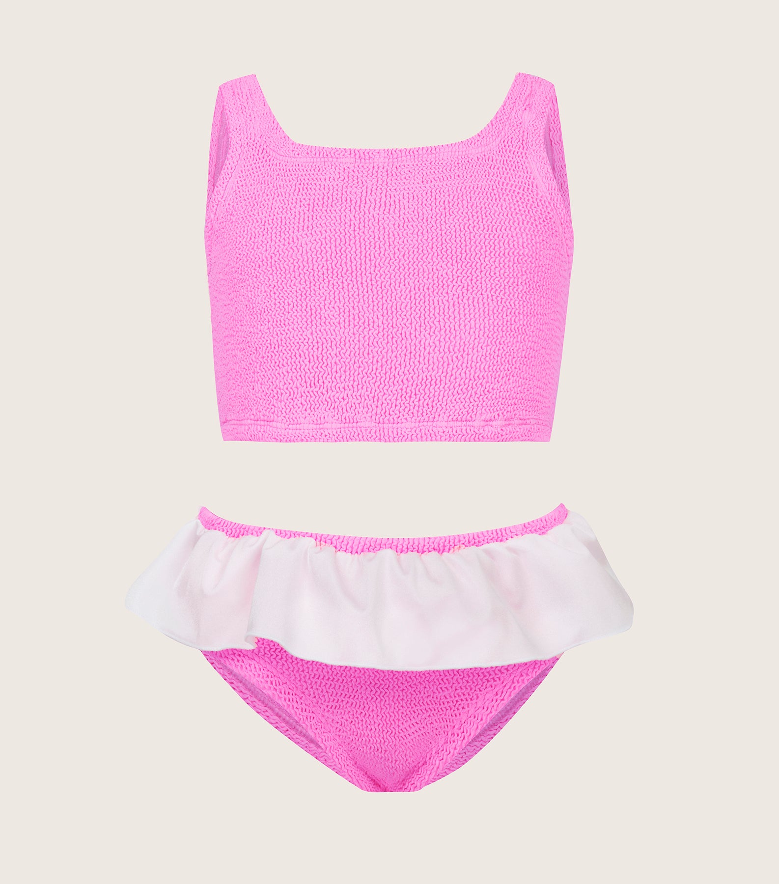 Kids Olive Bikini (Ages 7 to 12) - Bubblegum