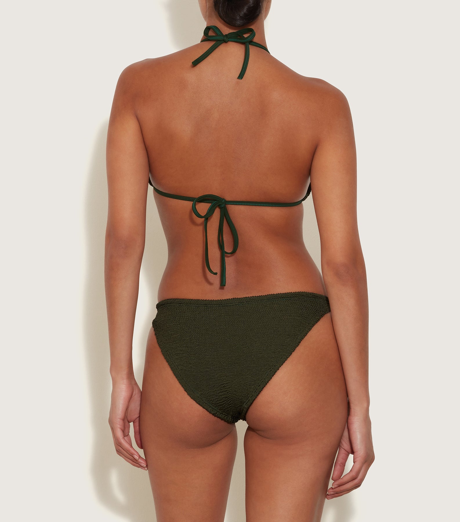 Eva Bikini - Metallic Khaki