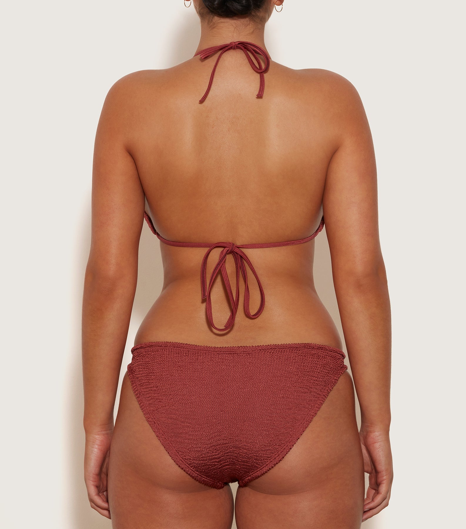 Eva Bikini - Metallic Rosewood