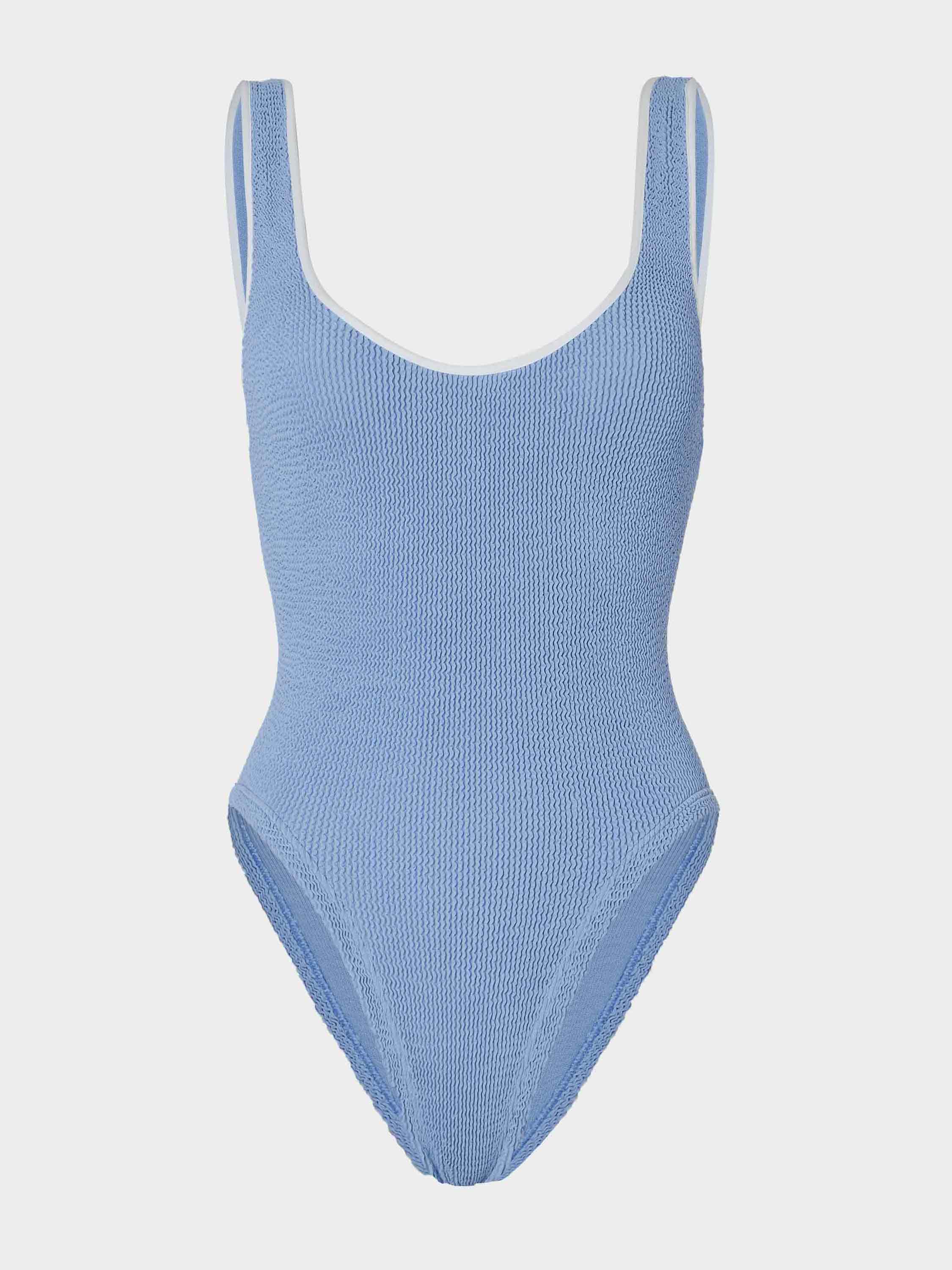 Faye Swim - Cornflower/White
