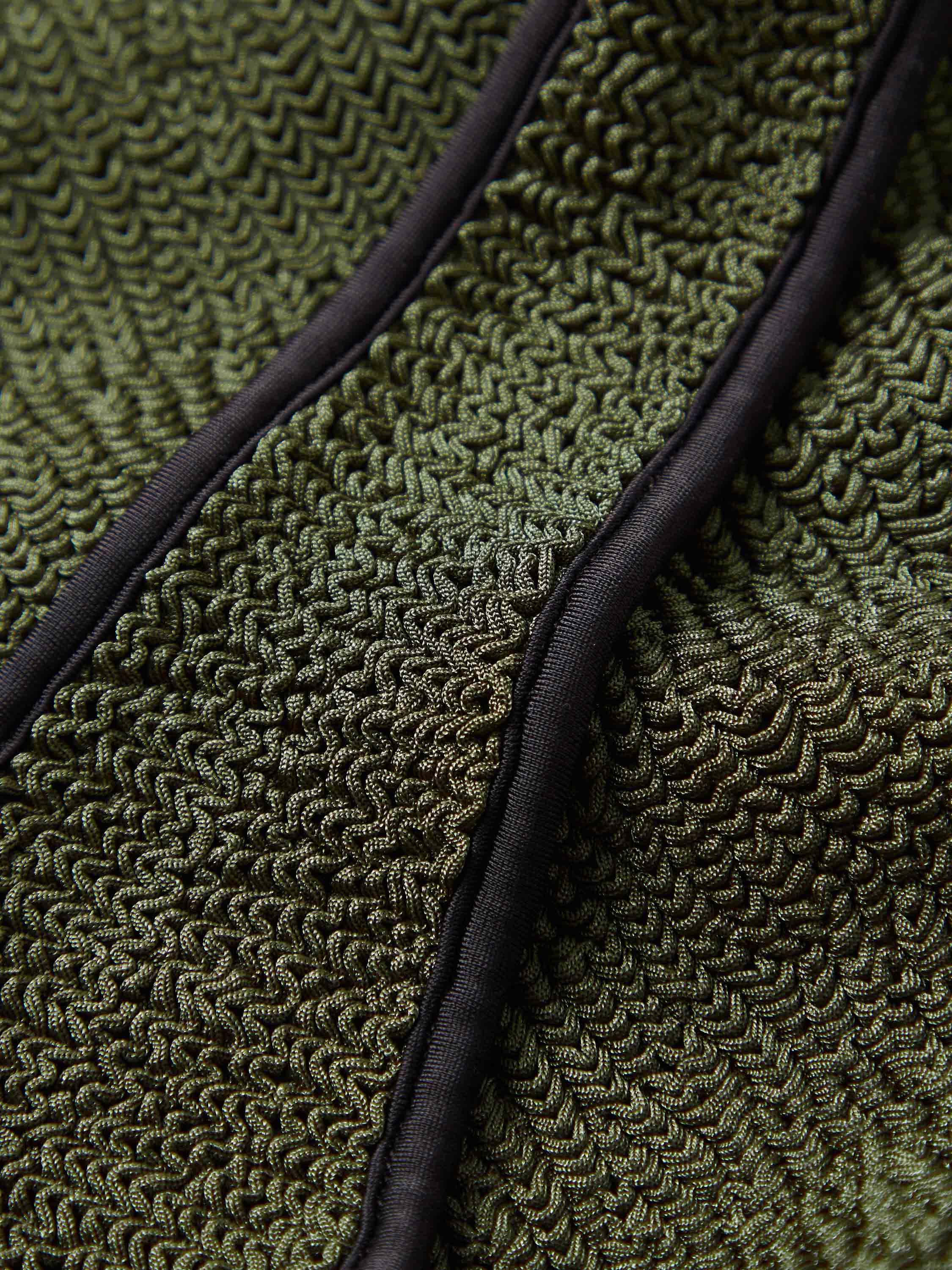 Faye Swim - Metallic Khaki/Black