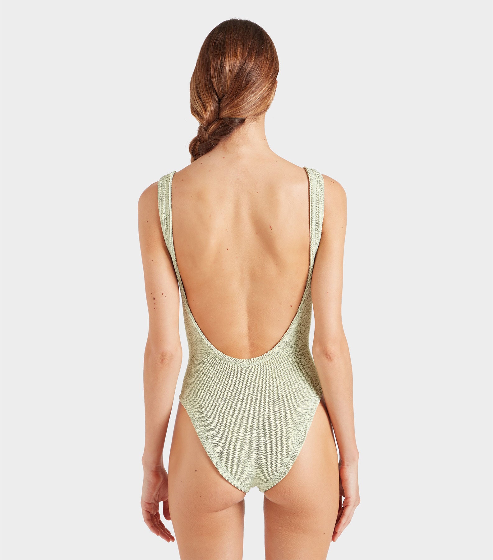 For Fouquet's Square Neck Swim- Sage