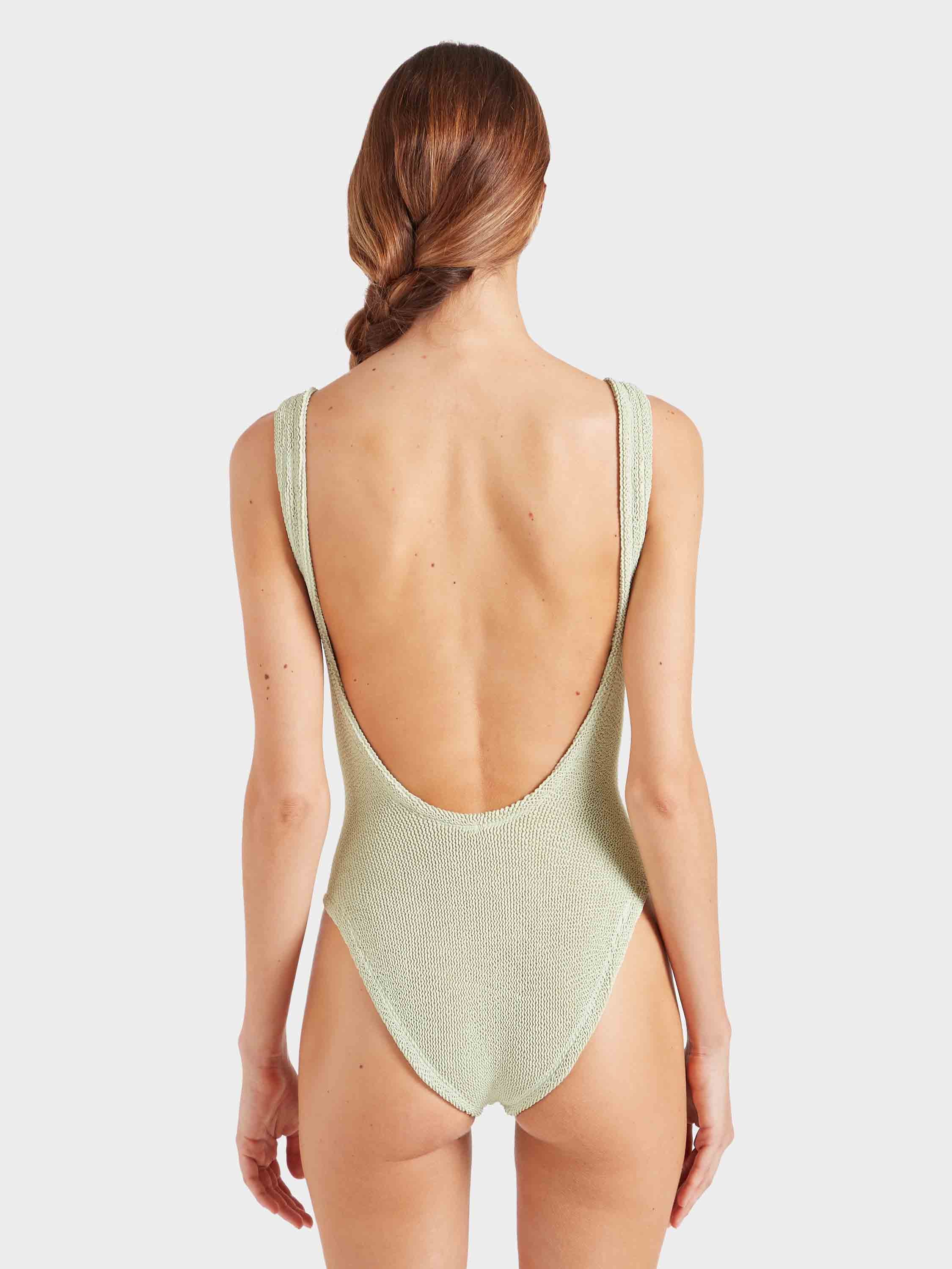 For Fouquet's Square Neck Swim- Sage