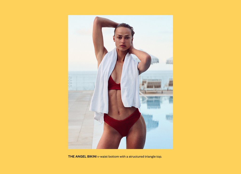Angel Bikini Red