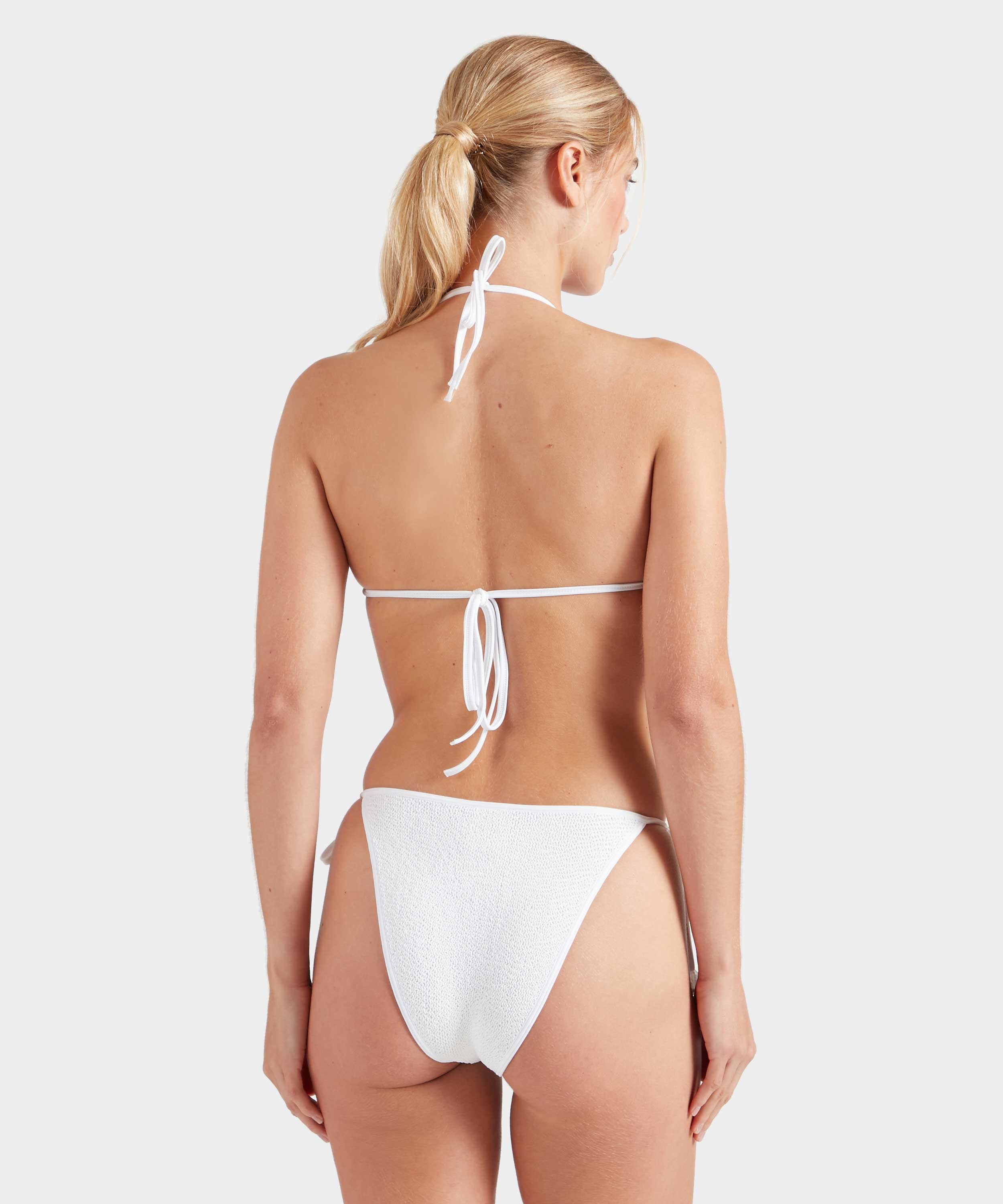 Gina Beaded Bikini - White