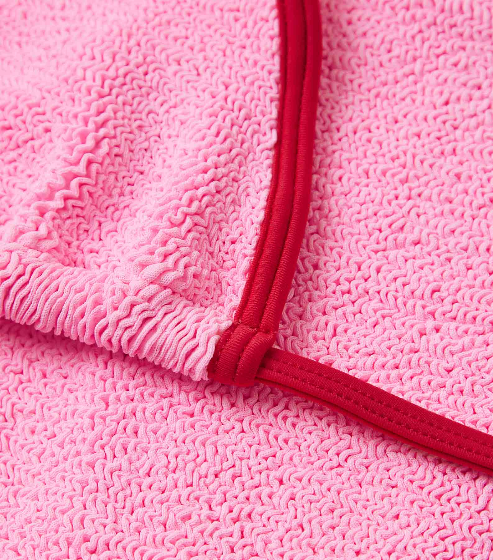 Gina Bikini Contrast - Bubblegum/Red