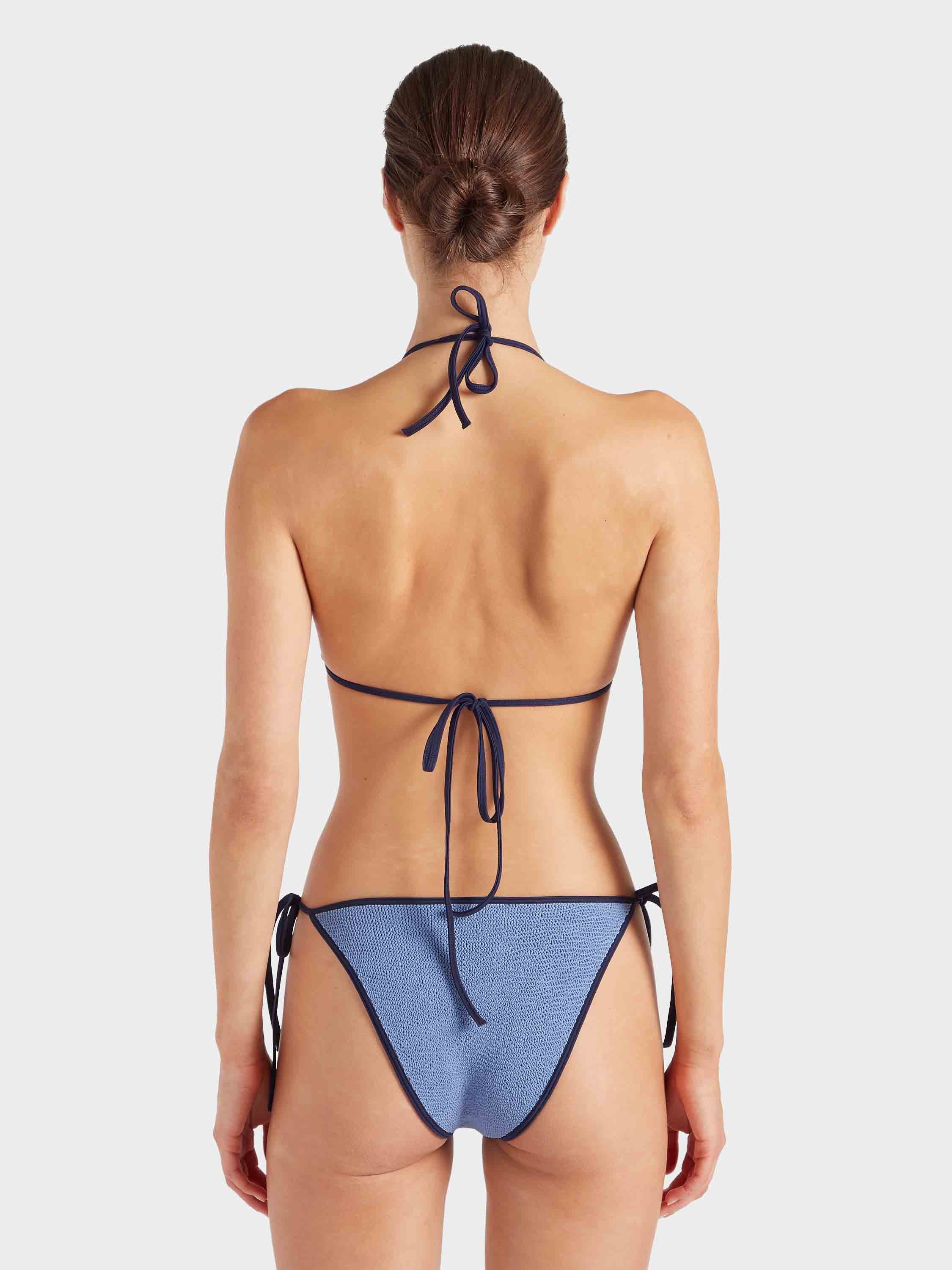 Gina Bikini Contrast - Cornflower/Navy