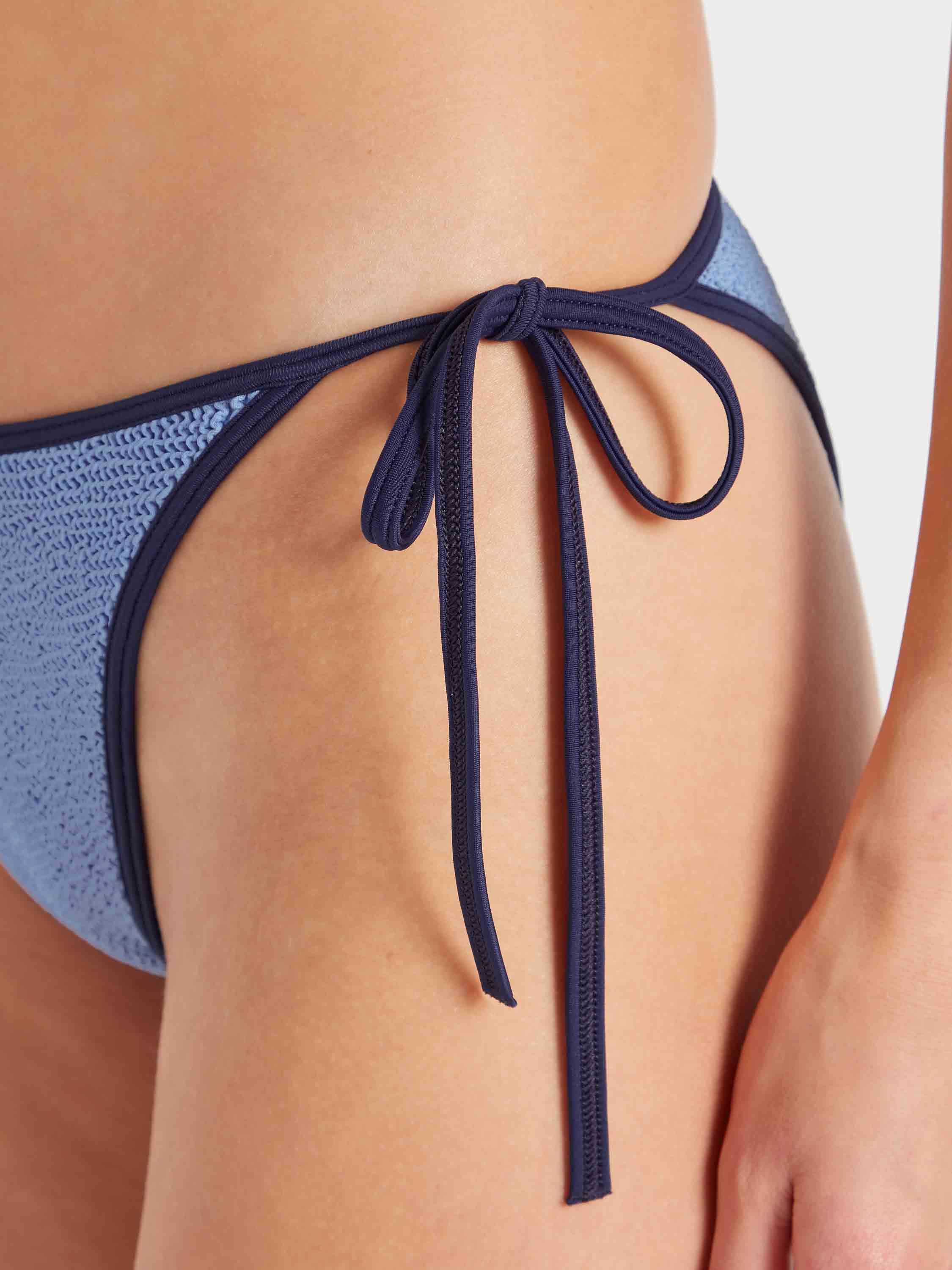 Gina Bikini Contrast - Cornflower/Navy