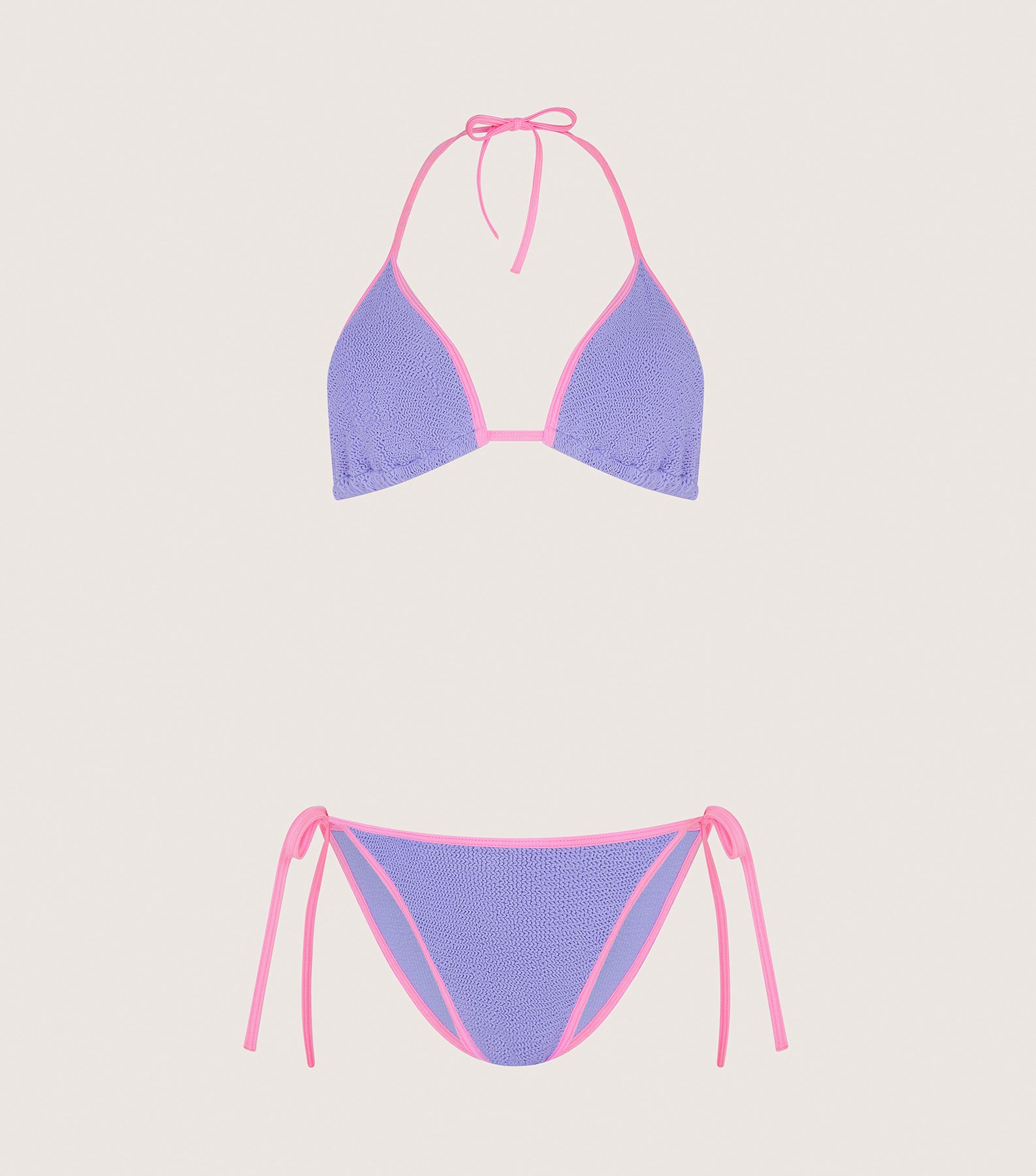 Gina Bikini Contrast - Lilac/Bubblegum