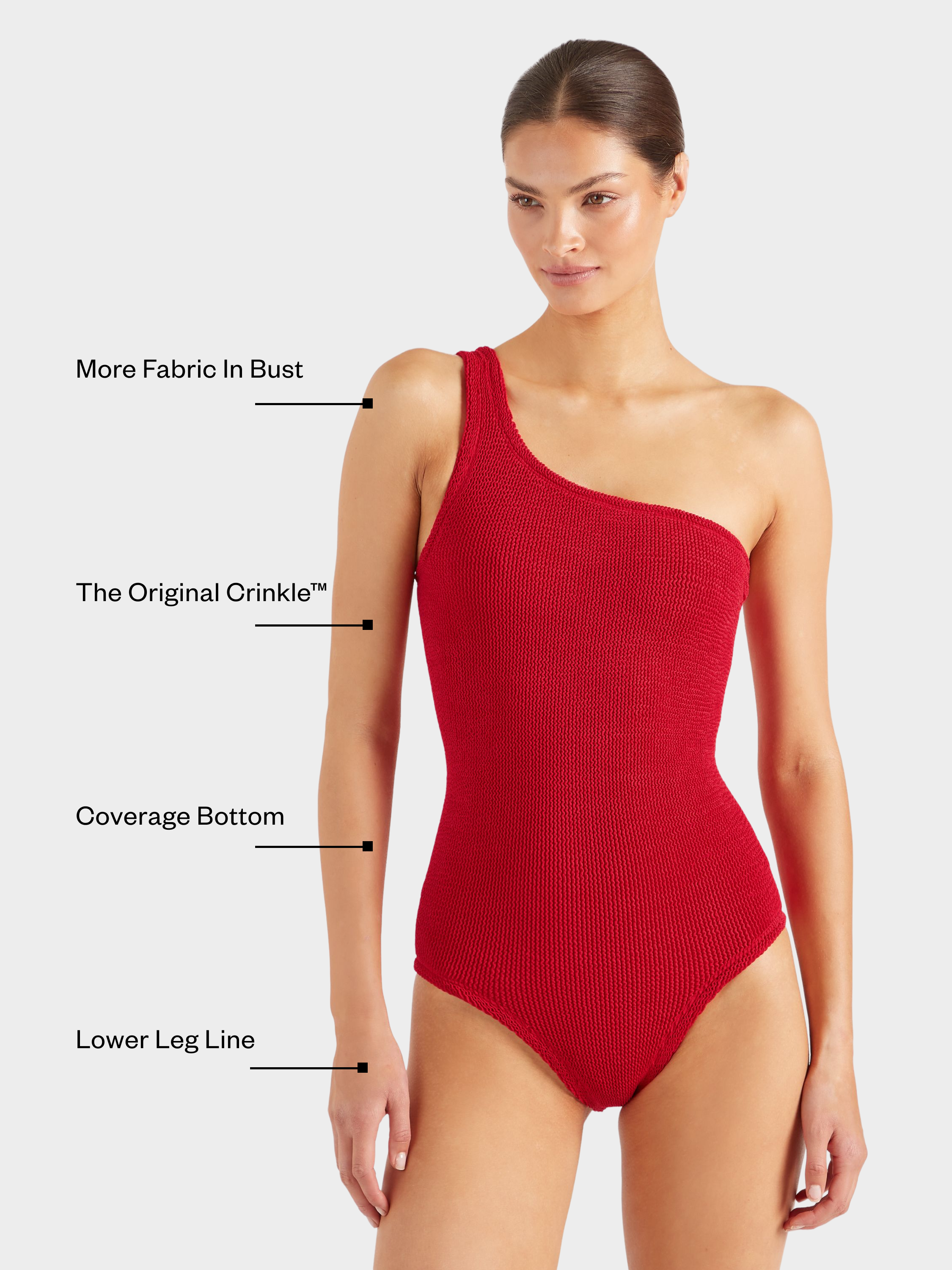 Coverage Nancy Swim - Red