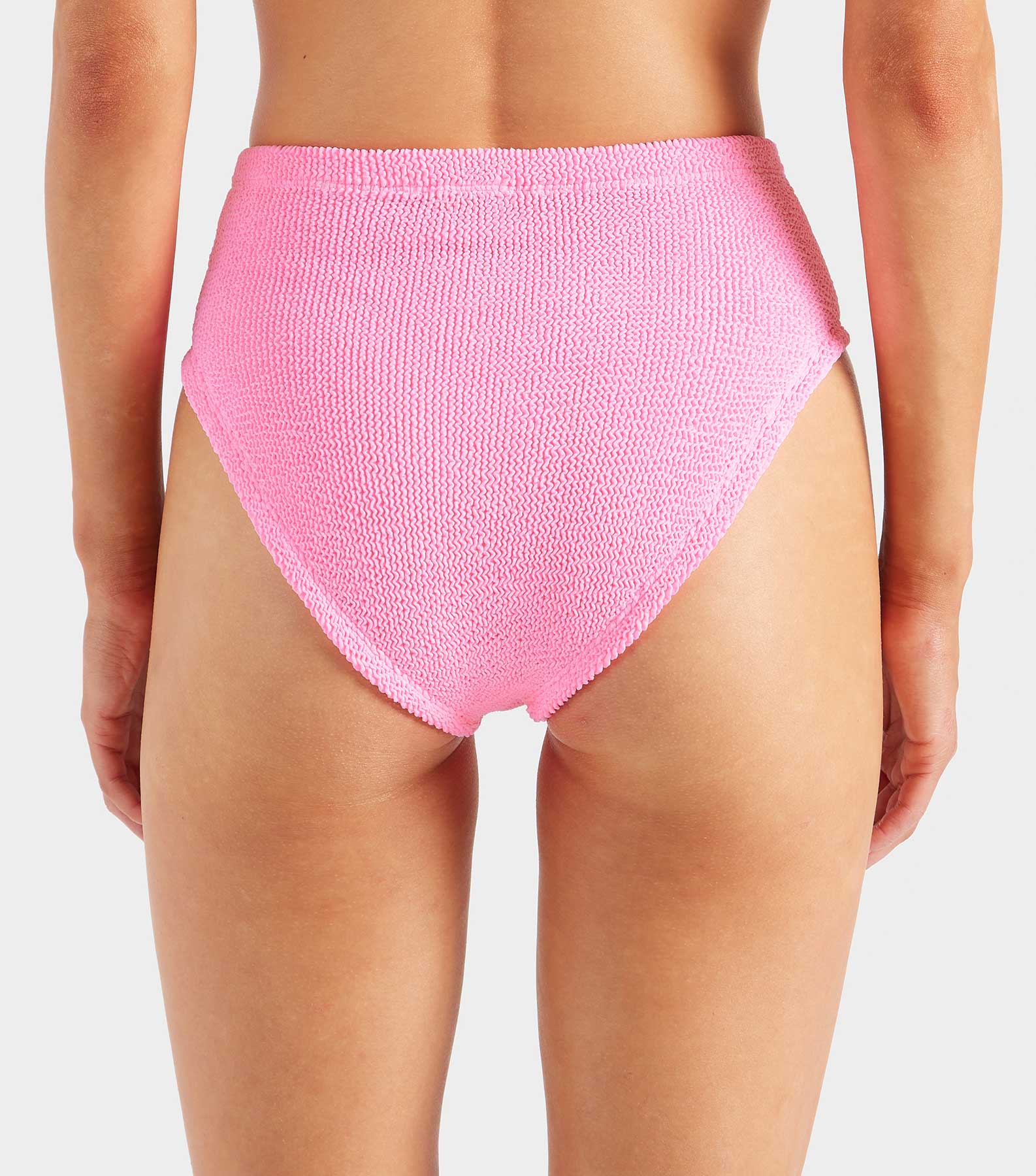 High Waist Bikini Bottom - Bubblegum