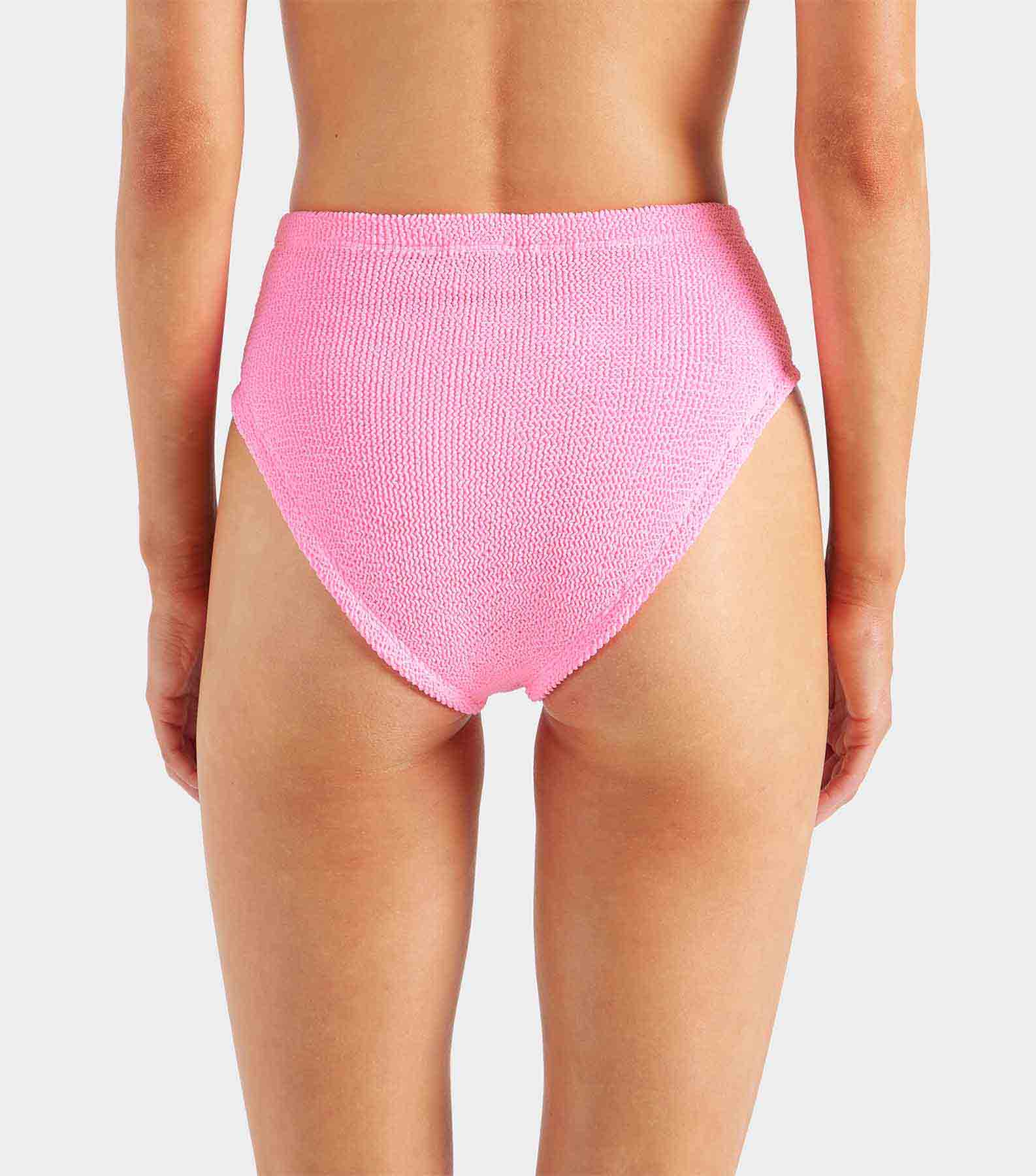 High Waist Bikini Bottom - Bubblegum