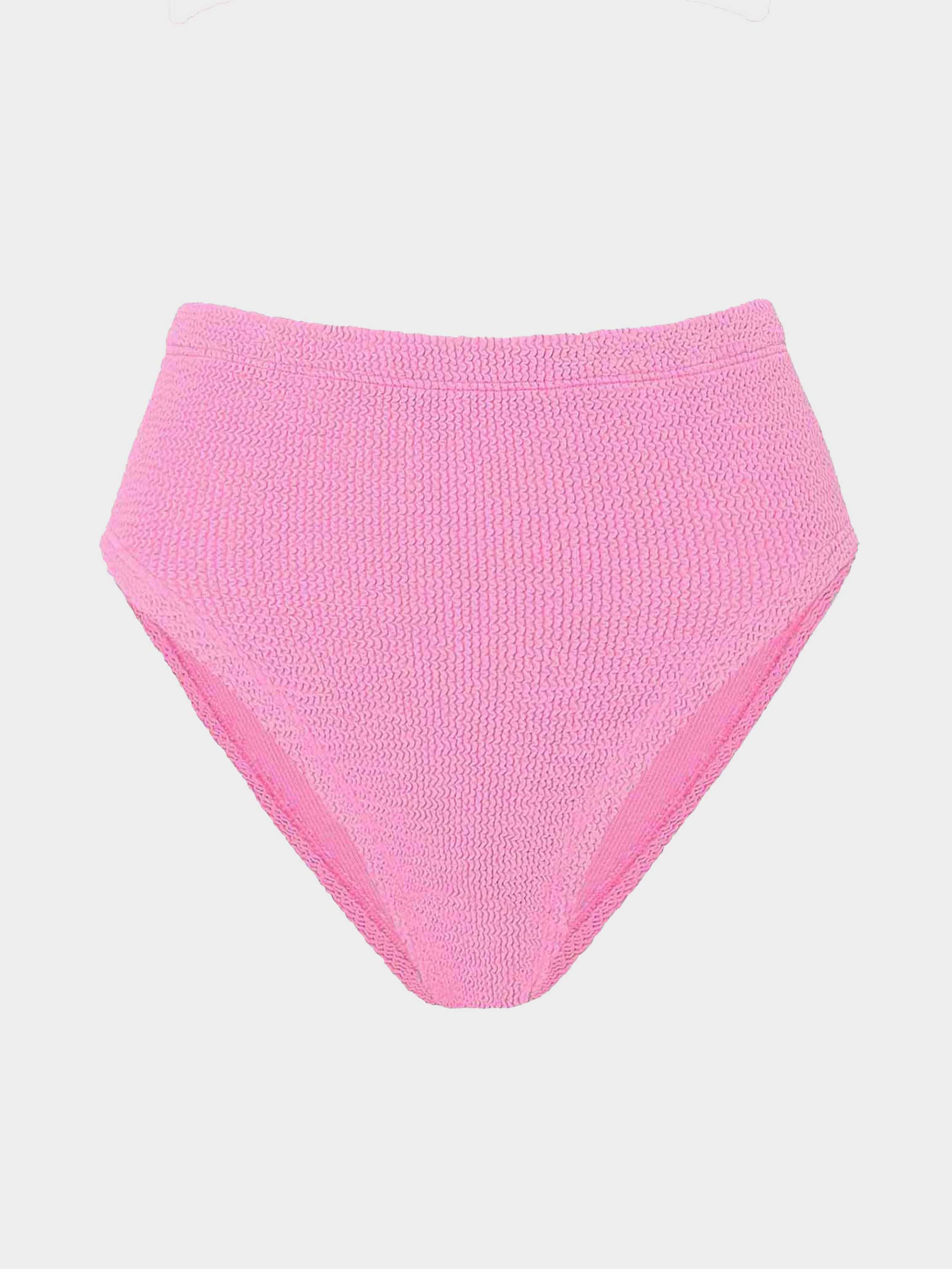 High Waist Bikini Bottom - Bubblegum