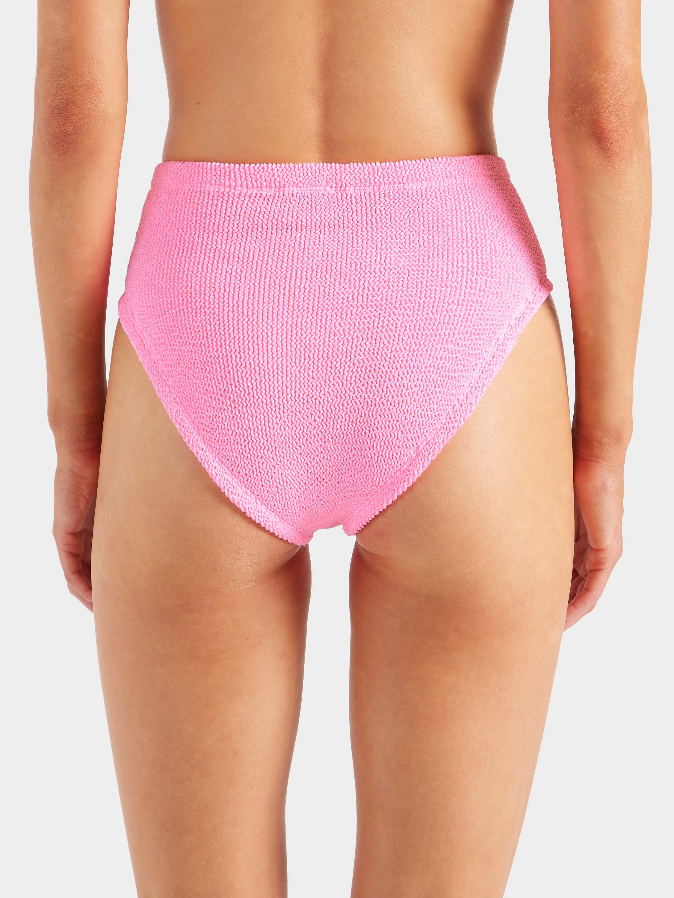 High Waist Bikini Bottom - Bubblegum