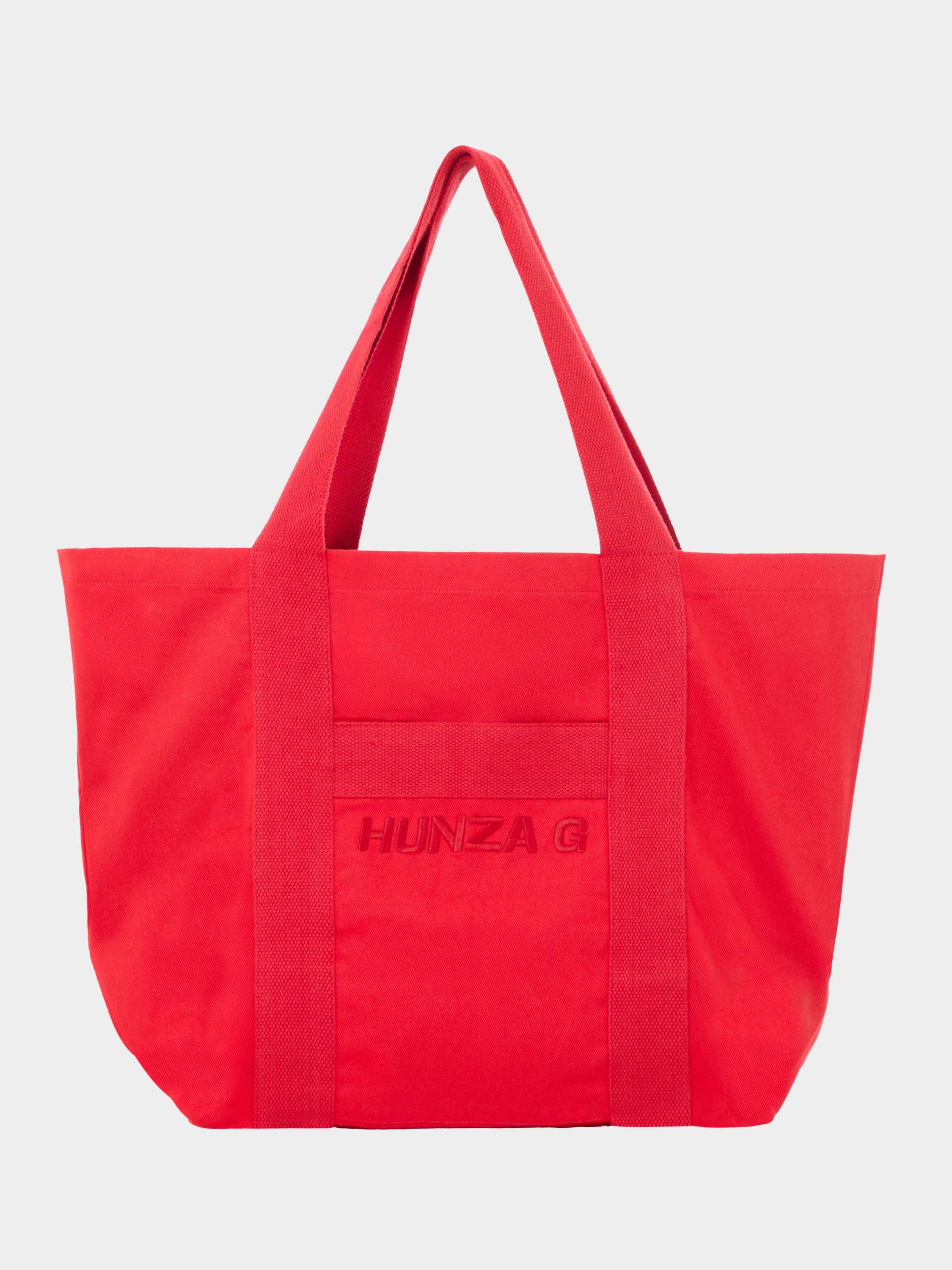 Canvas Logo Bag - Red
