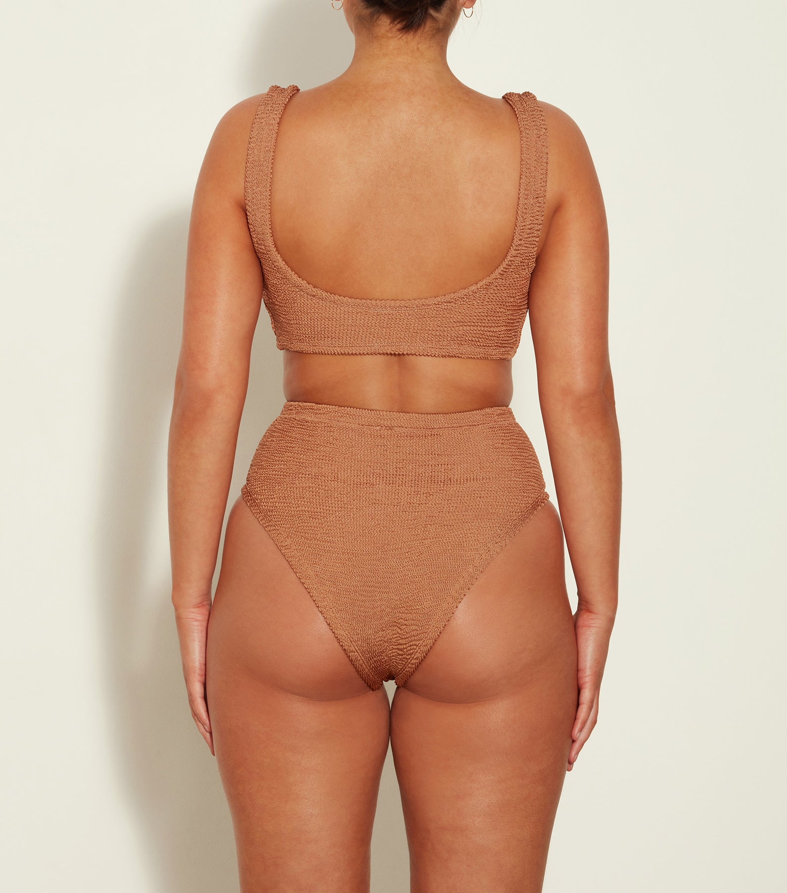 Jamie Bikini - Metallic Cocoa