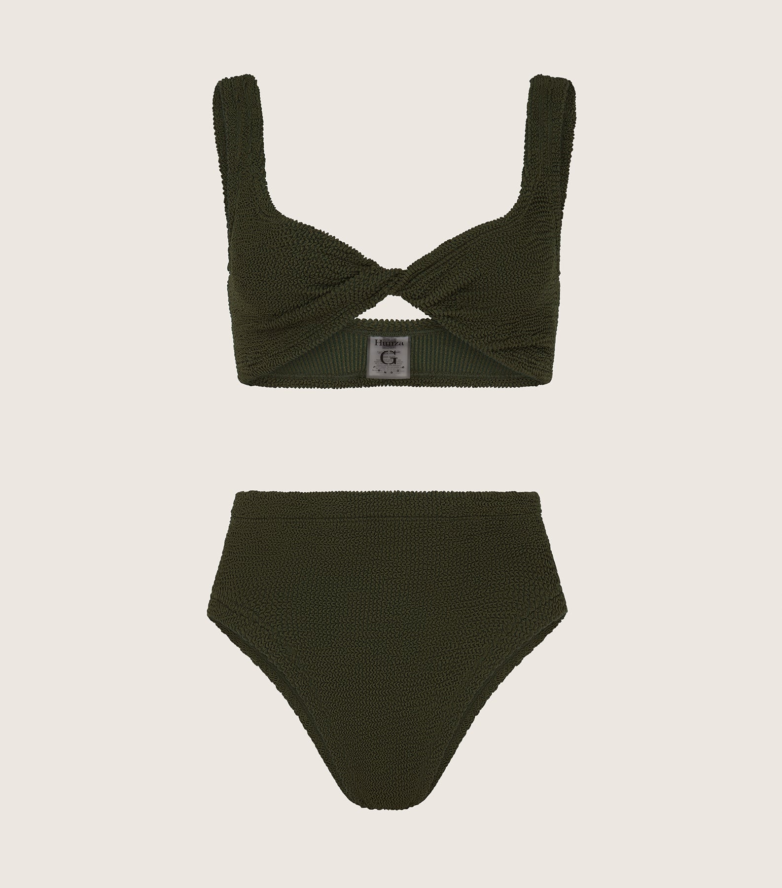 Jamie Bikini - Metallic Khaki