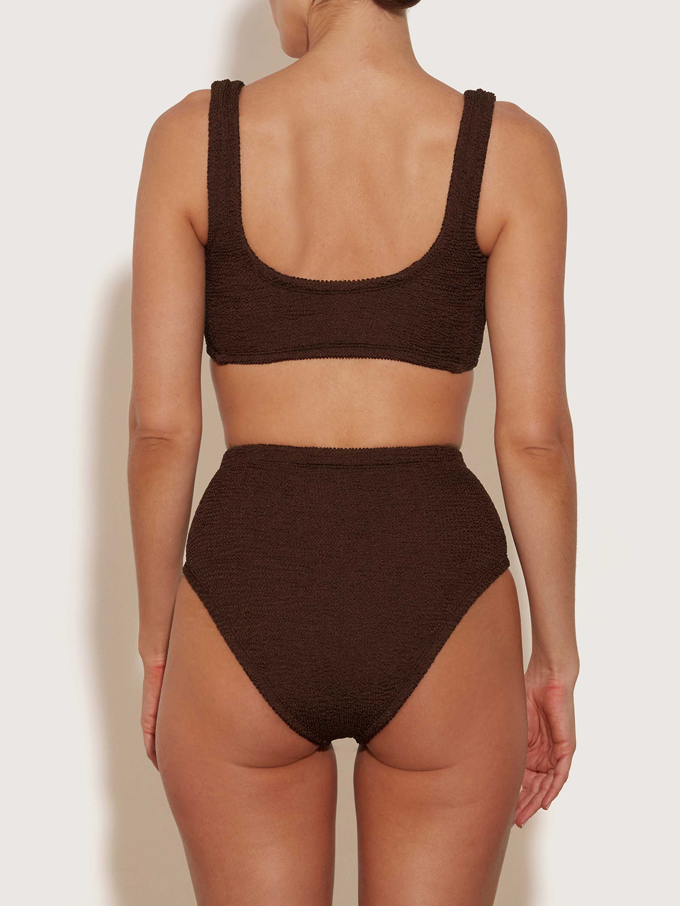 Jamie Bikini - Metallic Chocolate