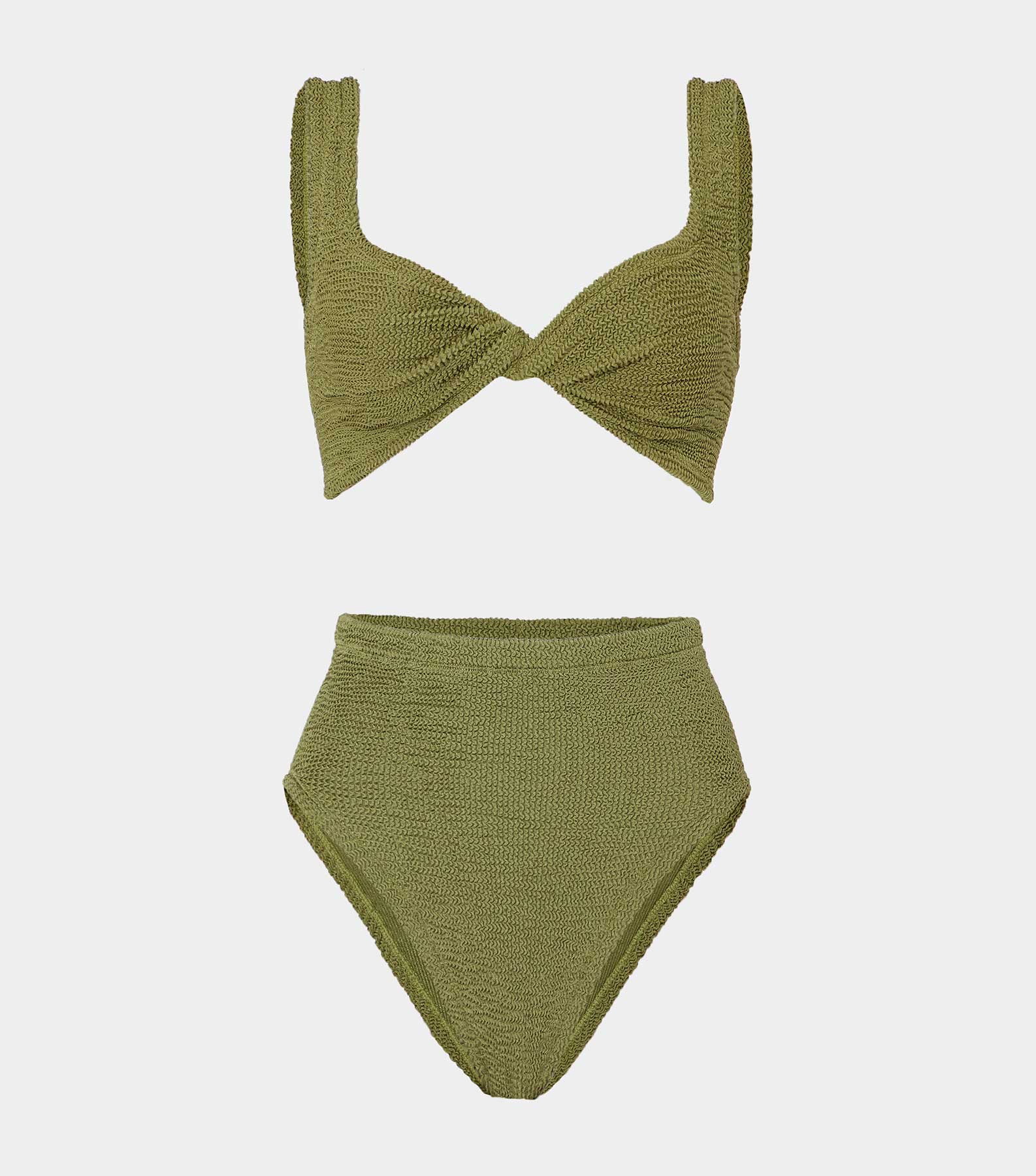 Jamie Bikini - Metallic Moss