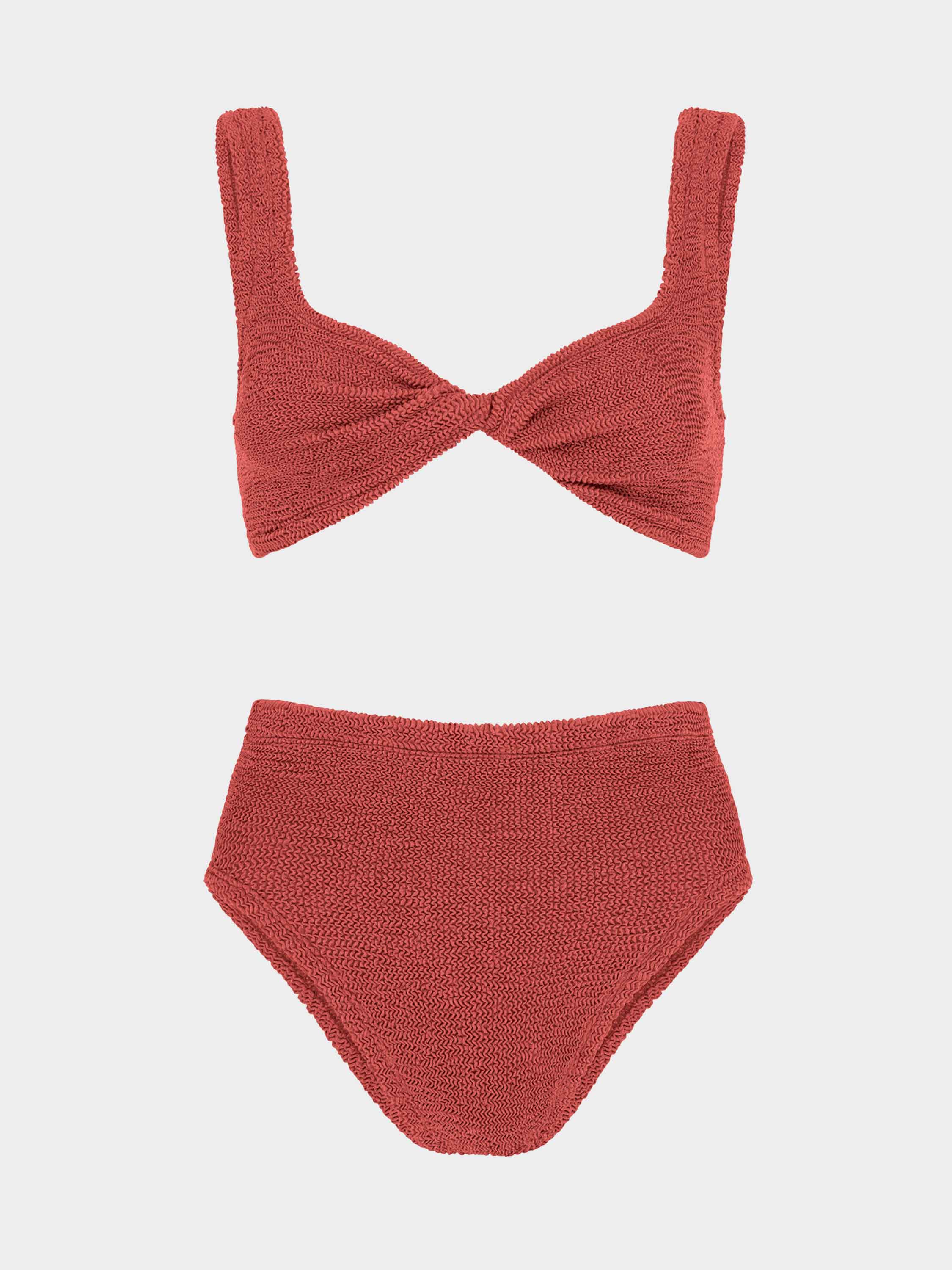 Jamie Bikini - Metallic Rosewood