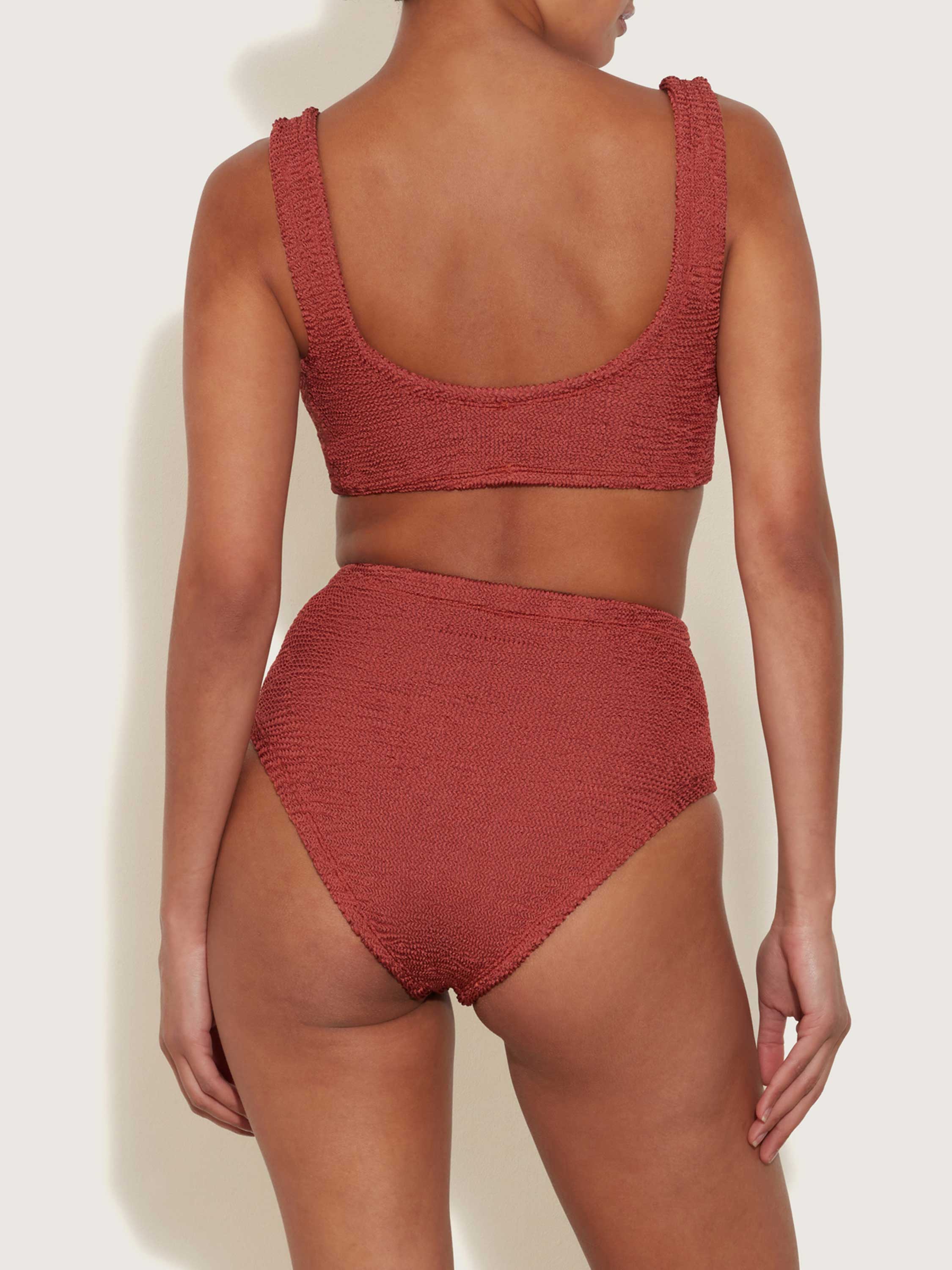 Jamie Bikini - Metallic Rosewood