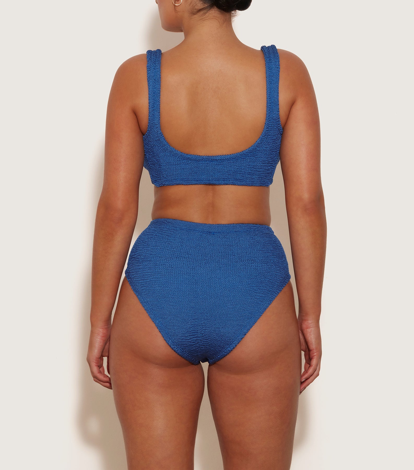 Jamie Bikini - Metallic Denim