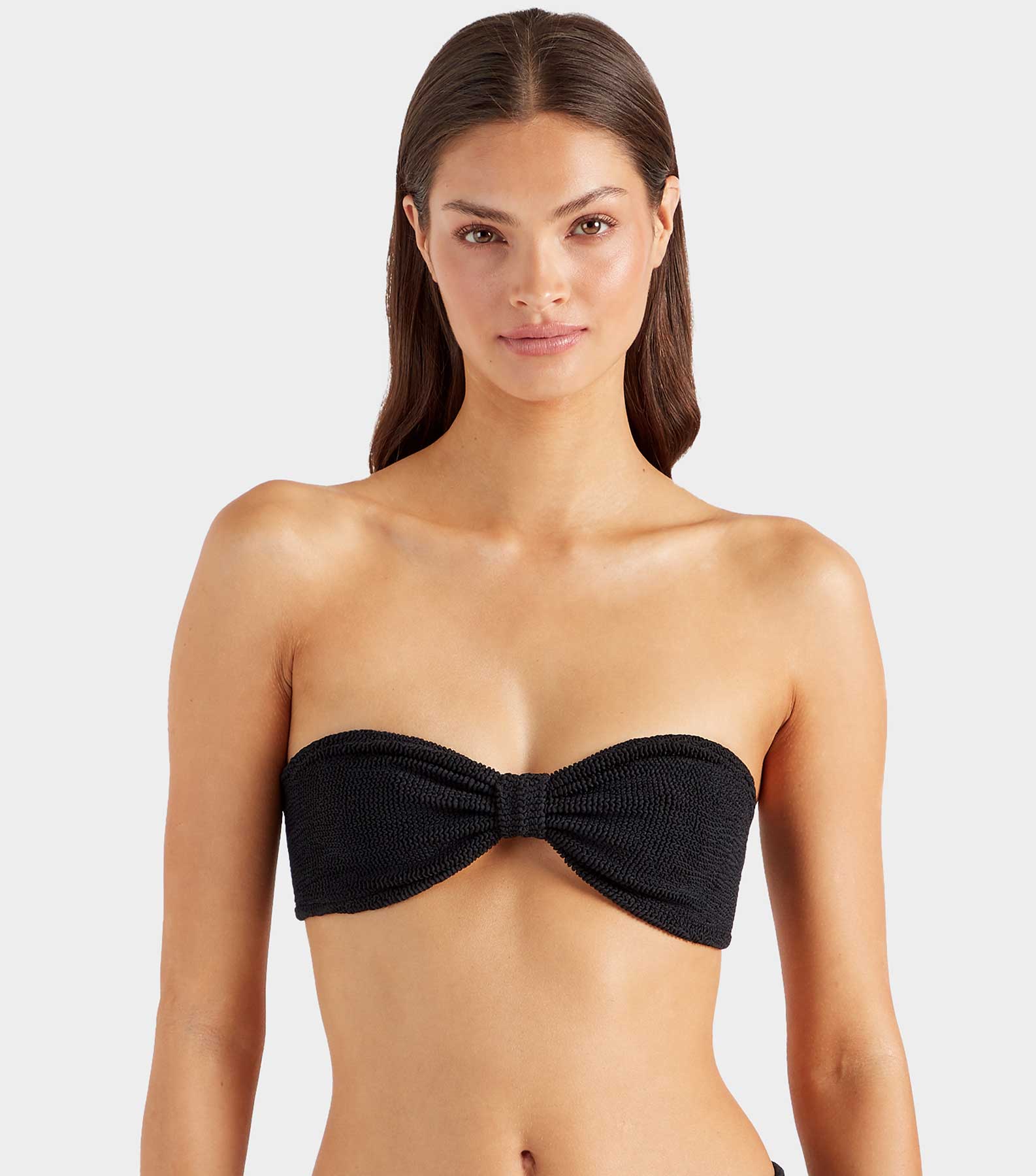 Jean Bikini Top - Black