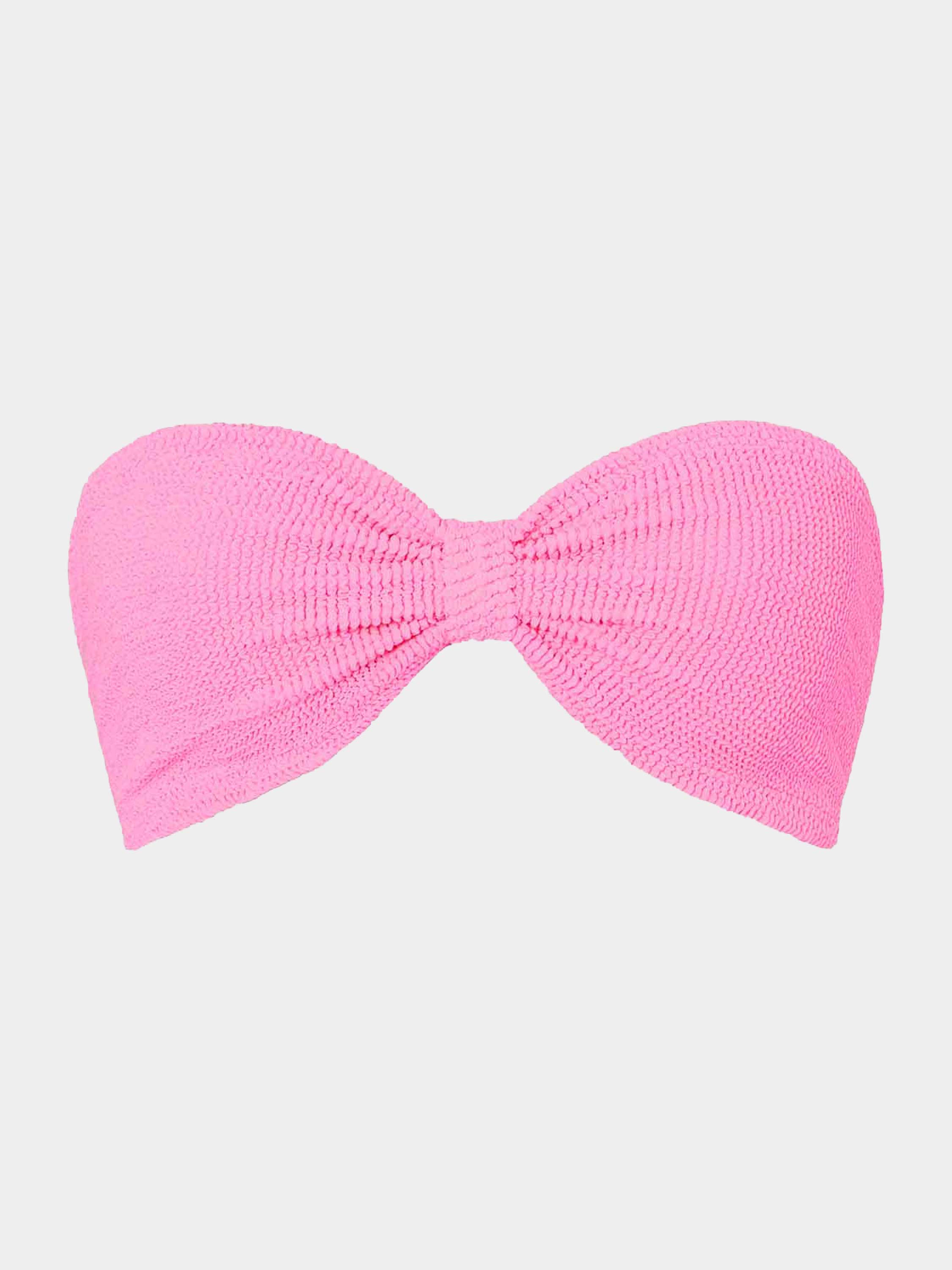 Jean Bikini Top - Bubblegum