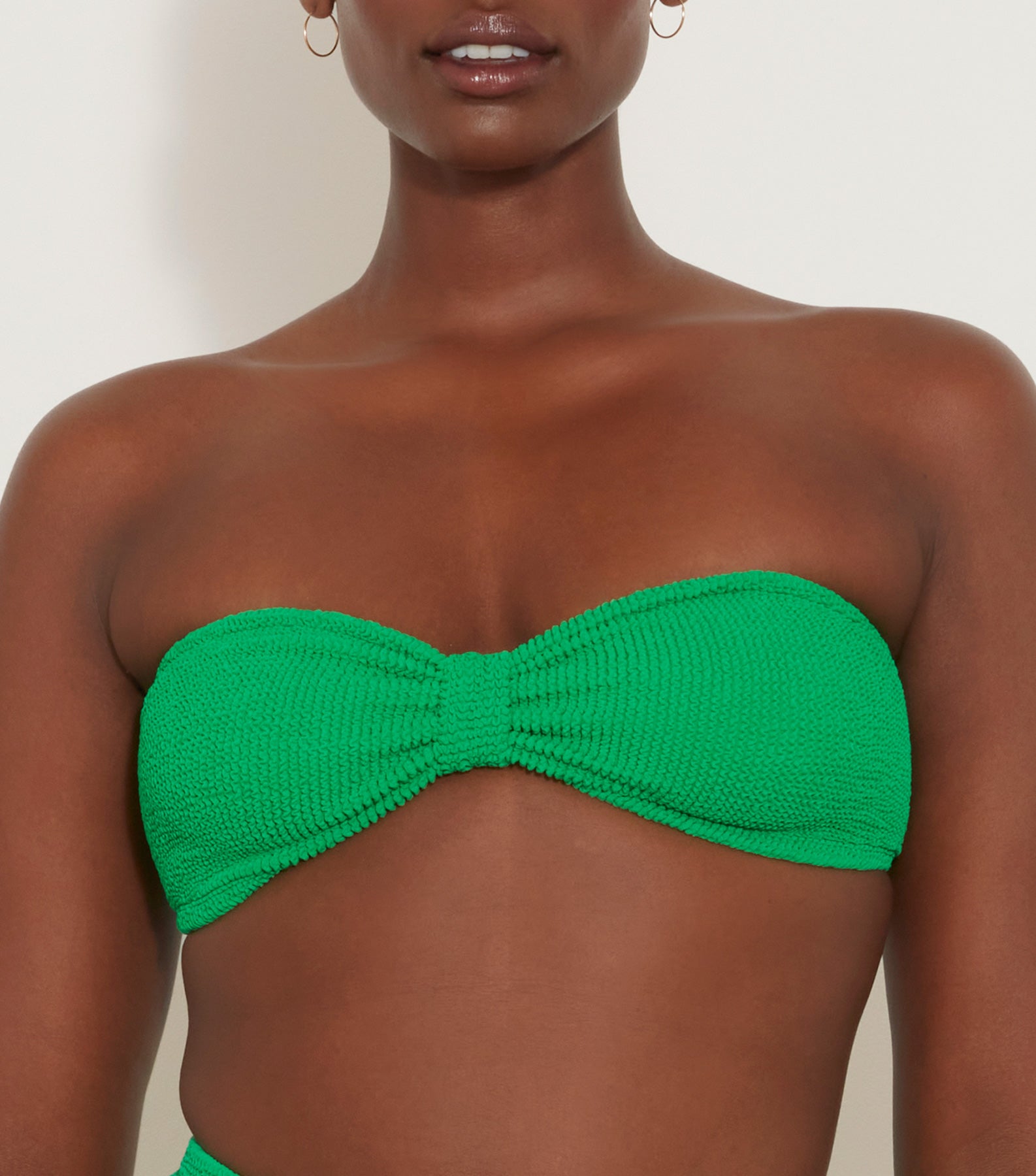 Jean Bikini Top - Emerald